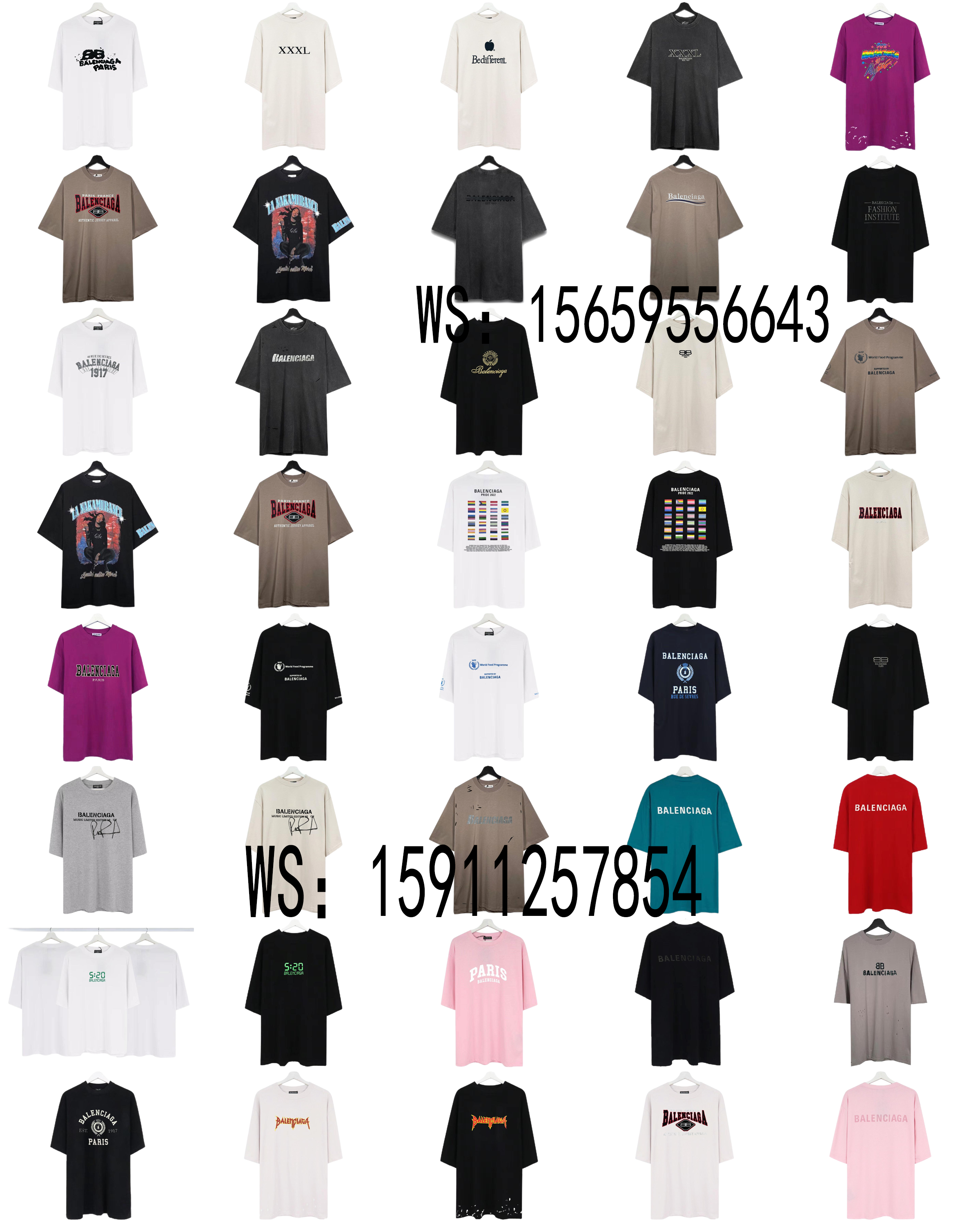 Balenciaga T-Shirts（240）