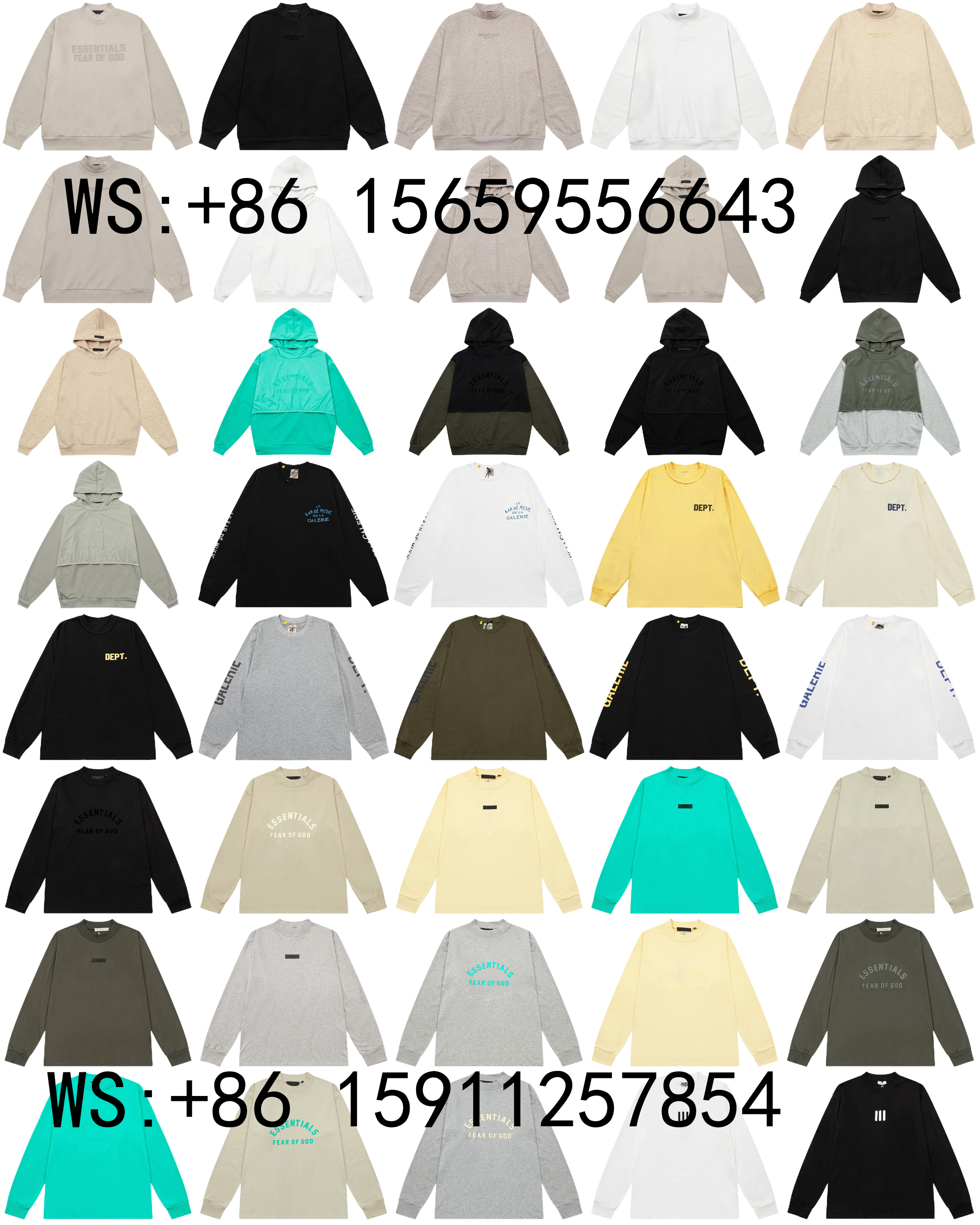 Fear of God  Hoodies（130）