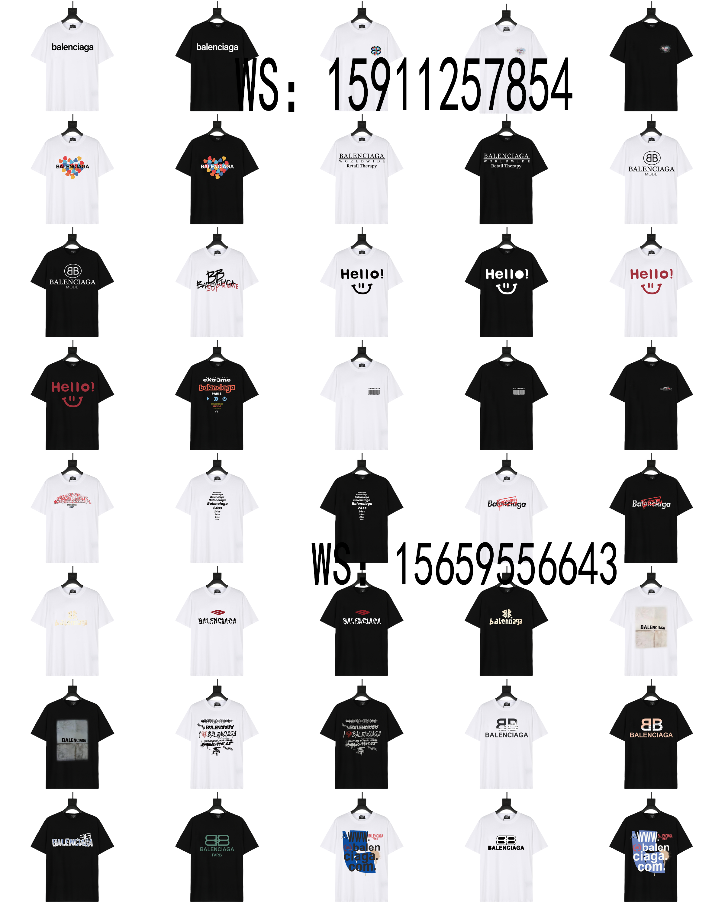 Balenciaga T-Shirts（202）