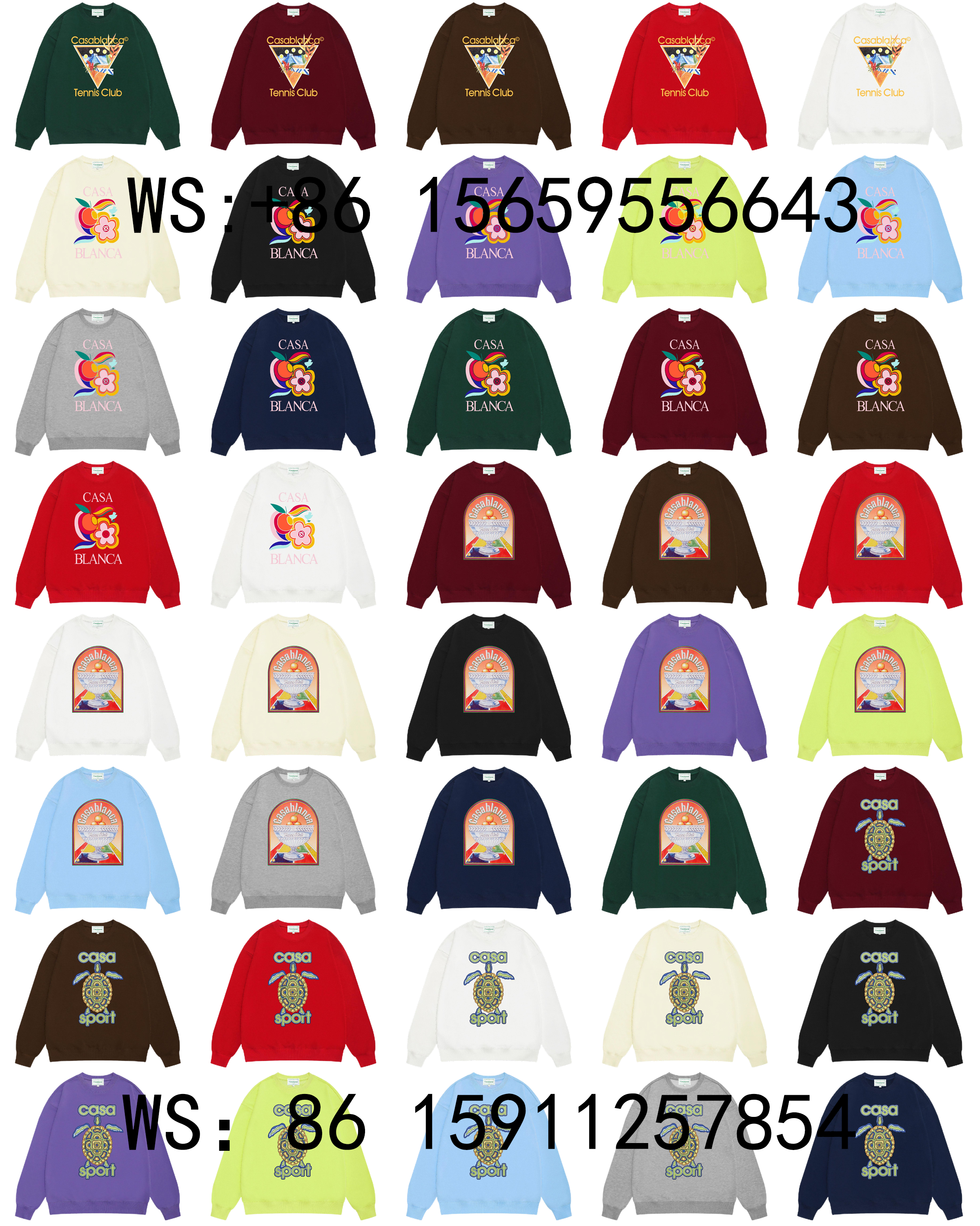 Casablanca Hoodies（63）