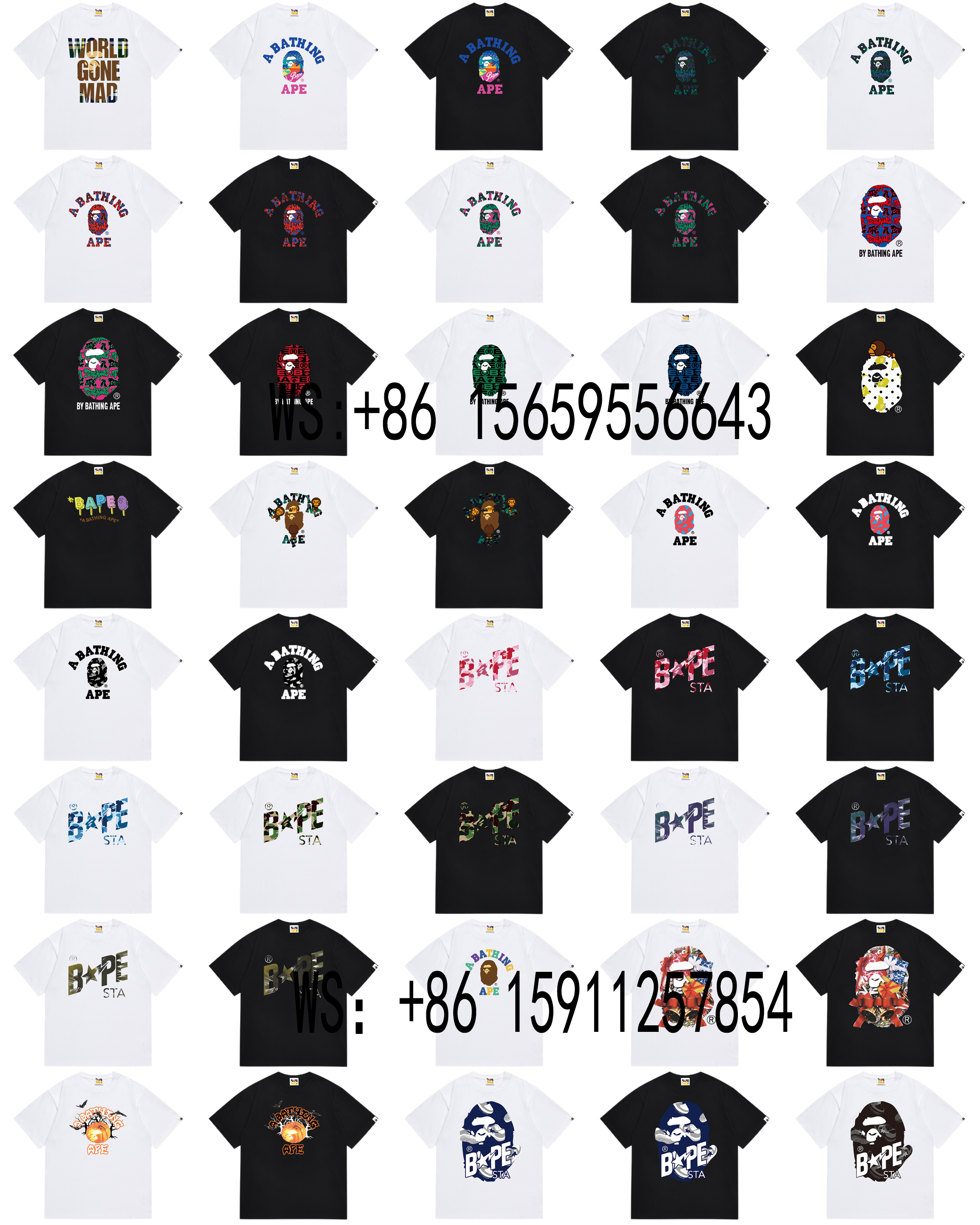 A BATHING APE T-Shirts(149)