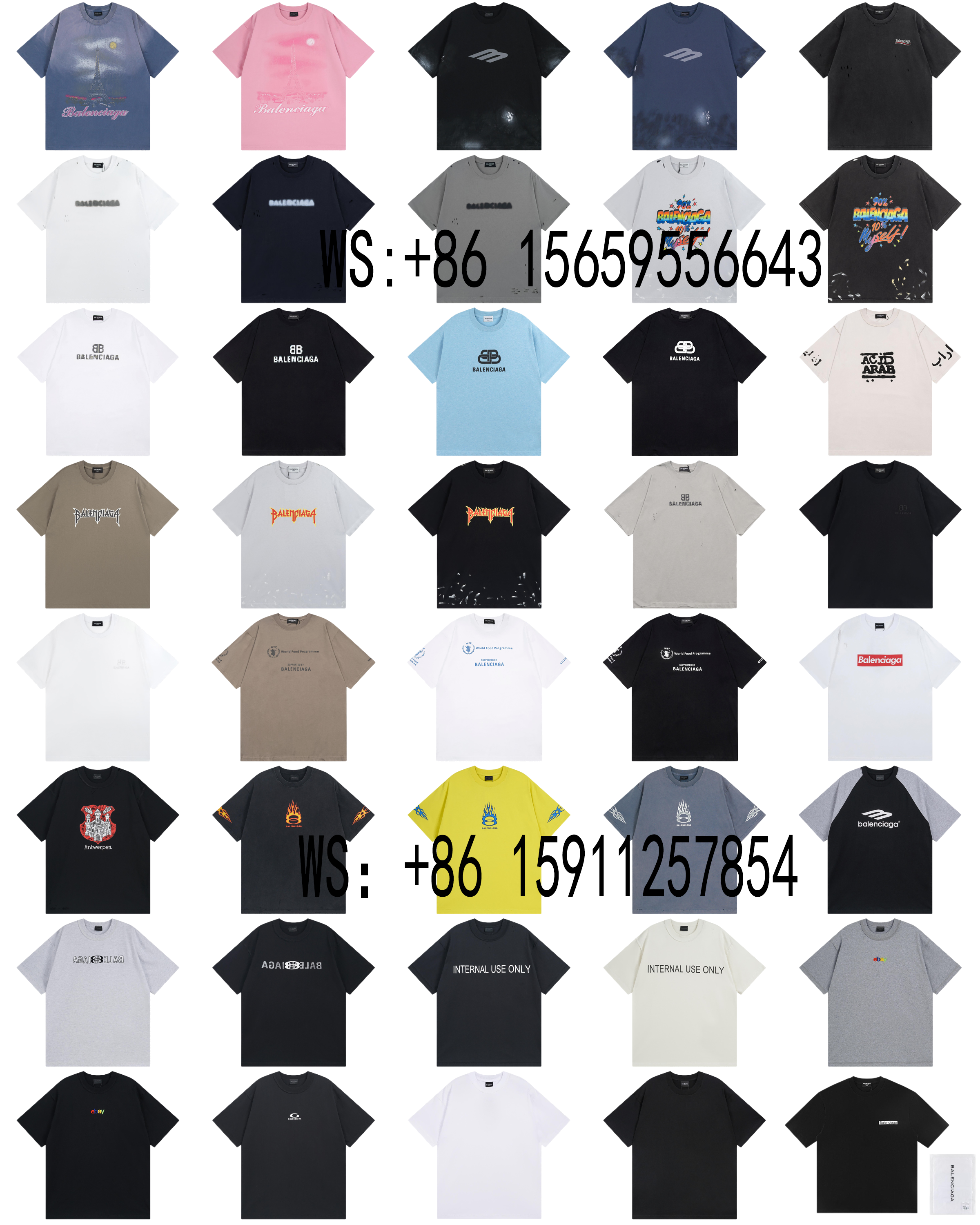 Balenciaga T-Shirts（179）