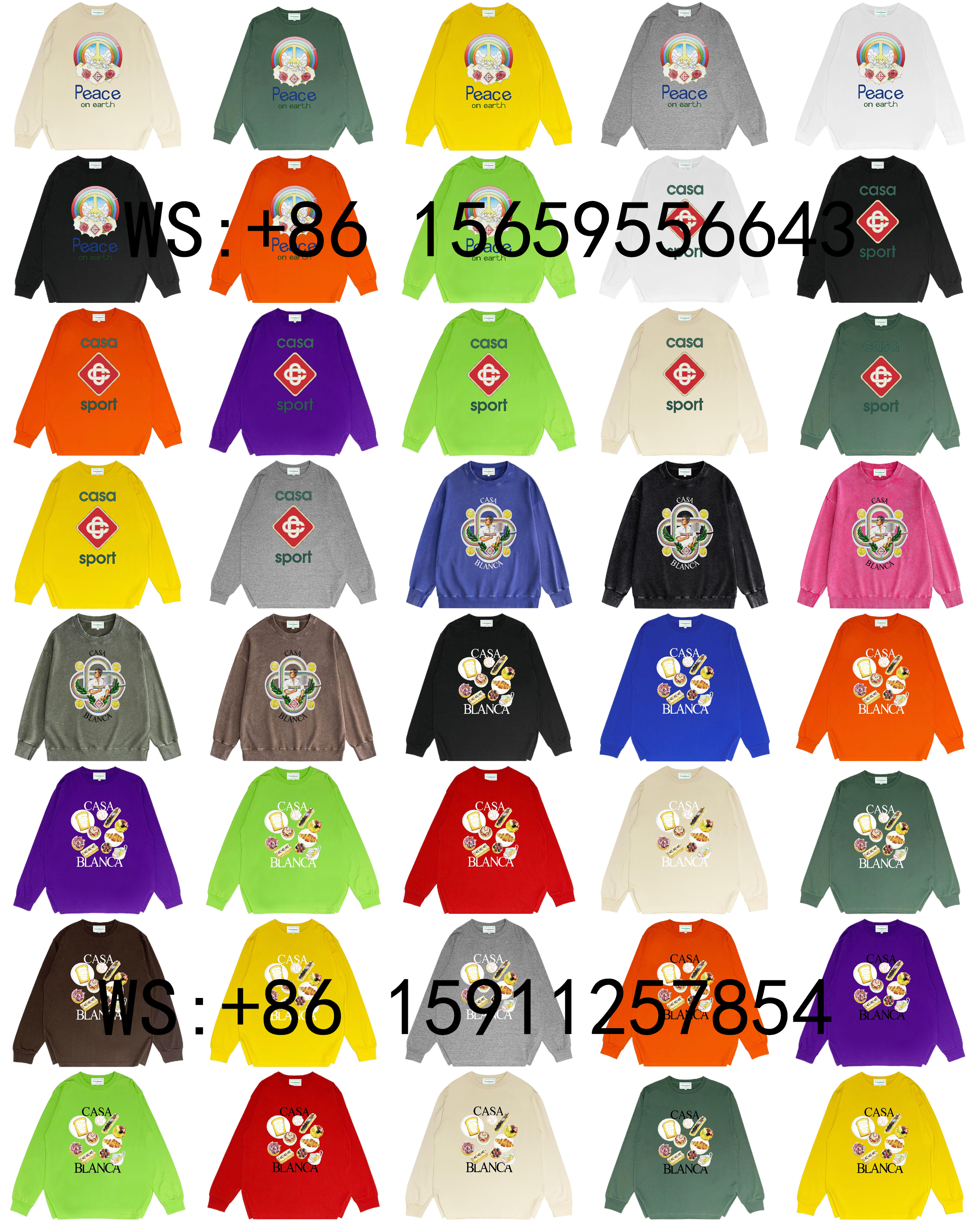 Casablanca Hoodies（87）