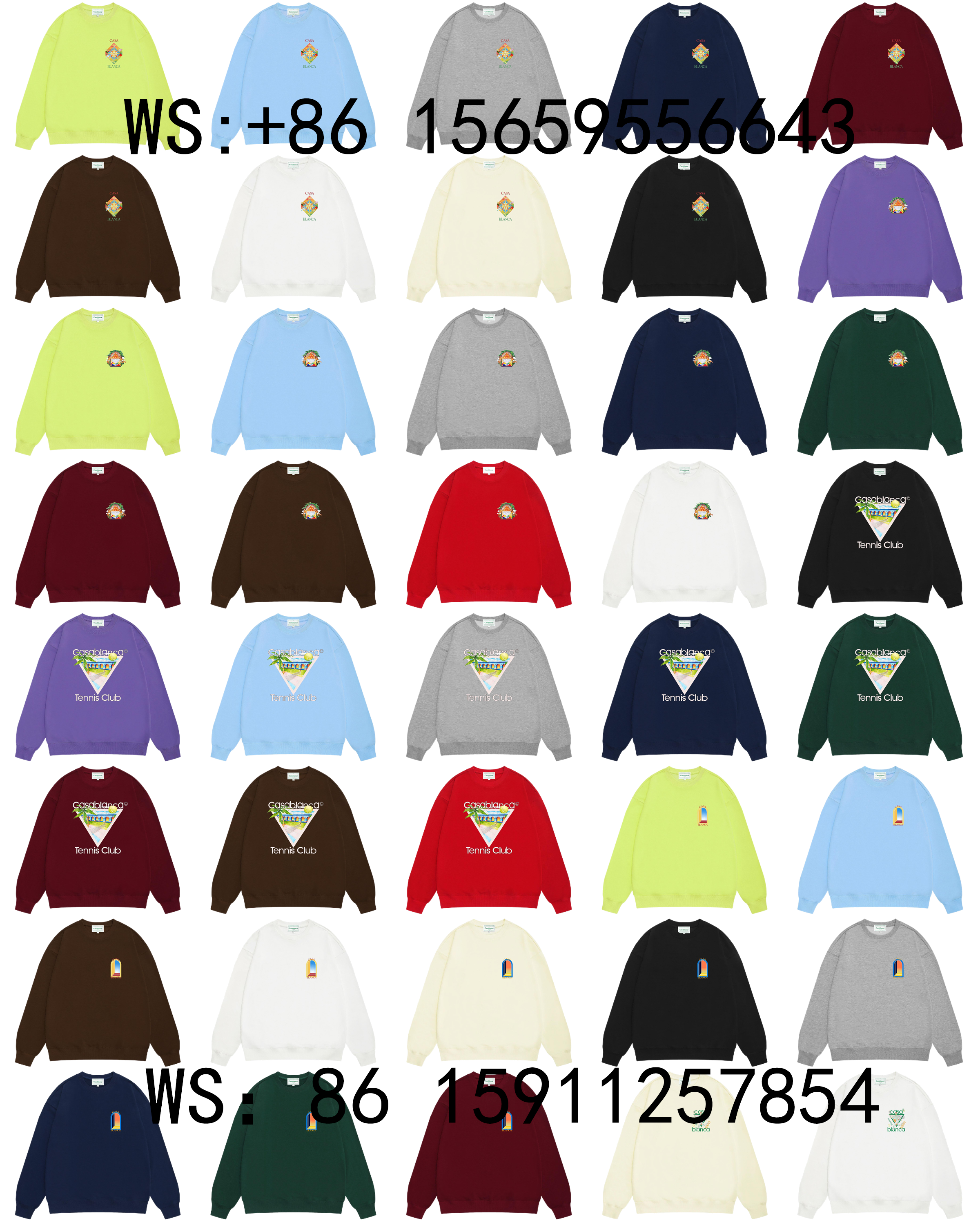 Casablanca Hoodies（64）