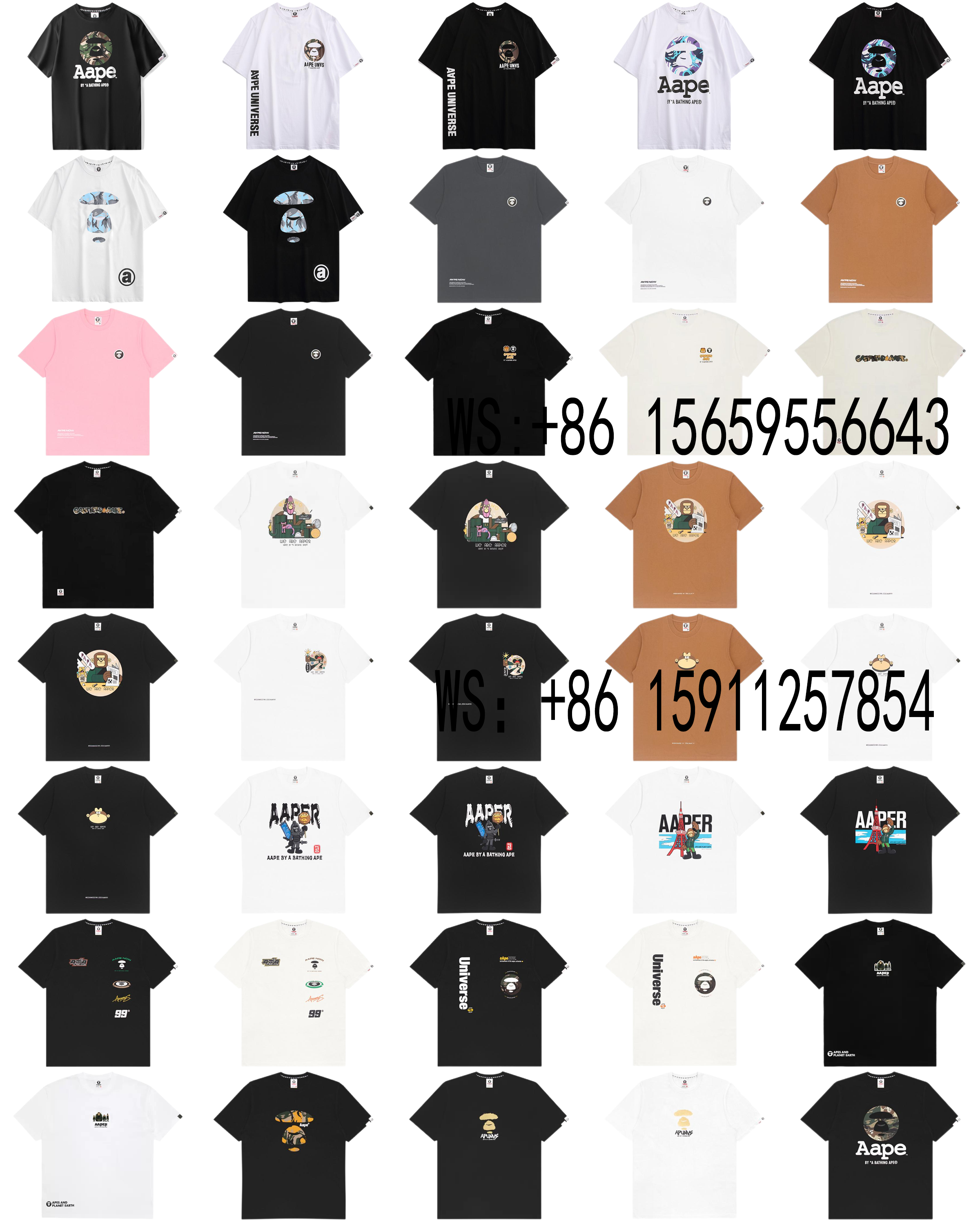 Aape T-Shirts（113)