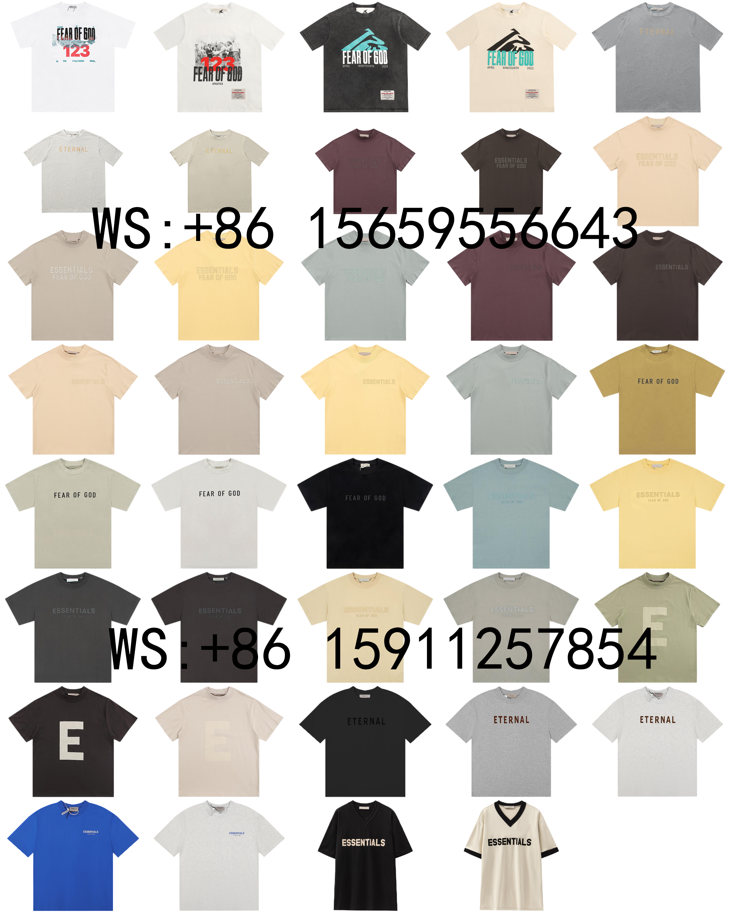 Fear of God T-Shirts（432）