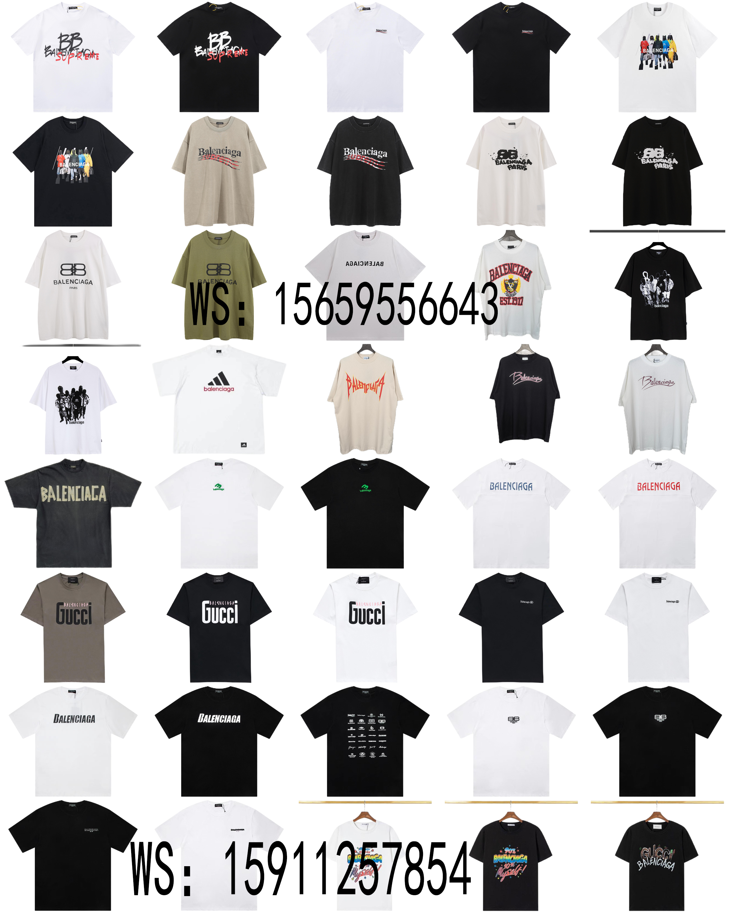 Balenciaga T-Shirts（245）