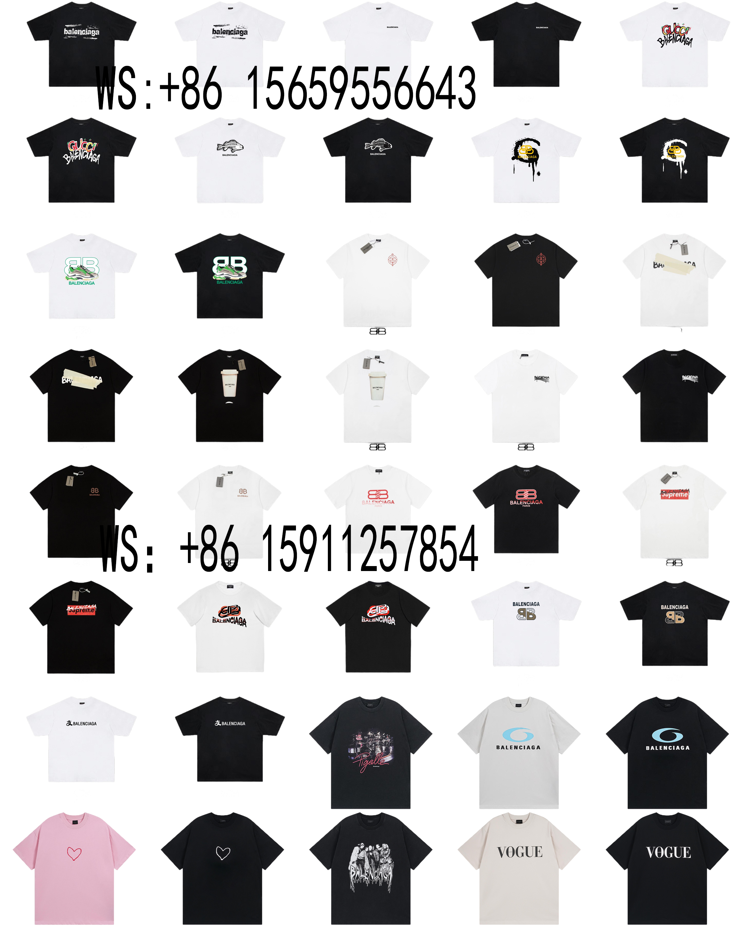 Balenciaga T-Shirts(167)