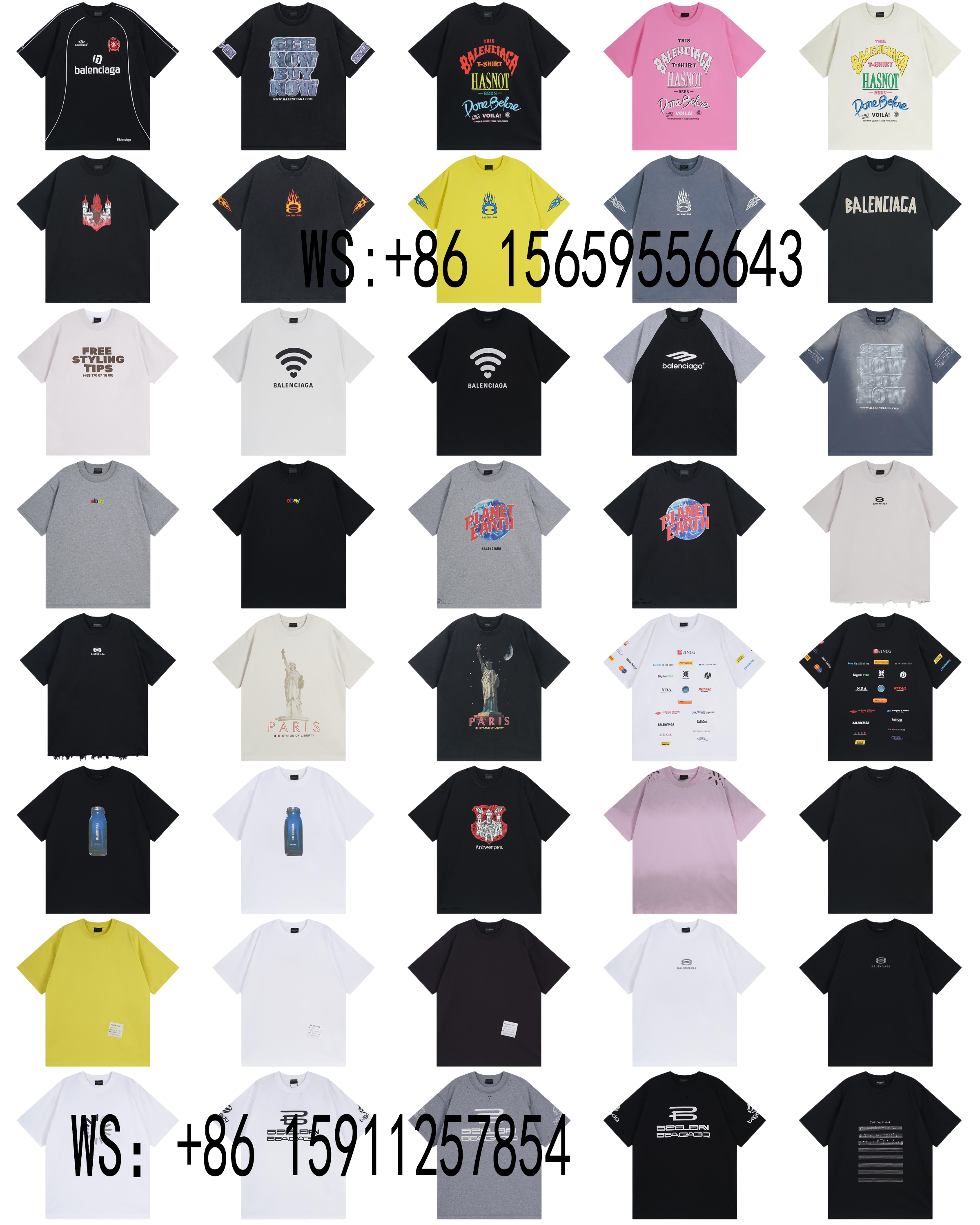 Balenciaga T-Shirts(169)