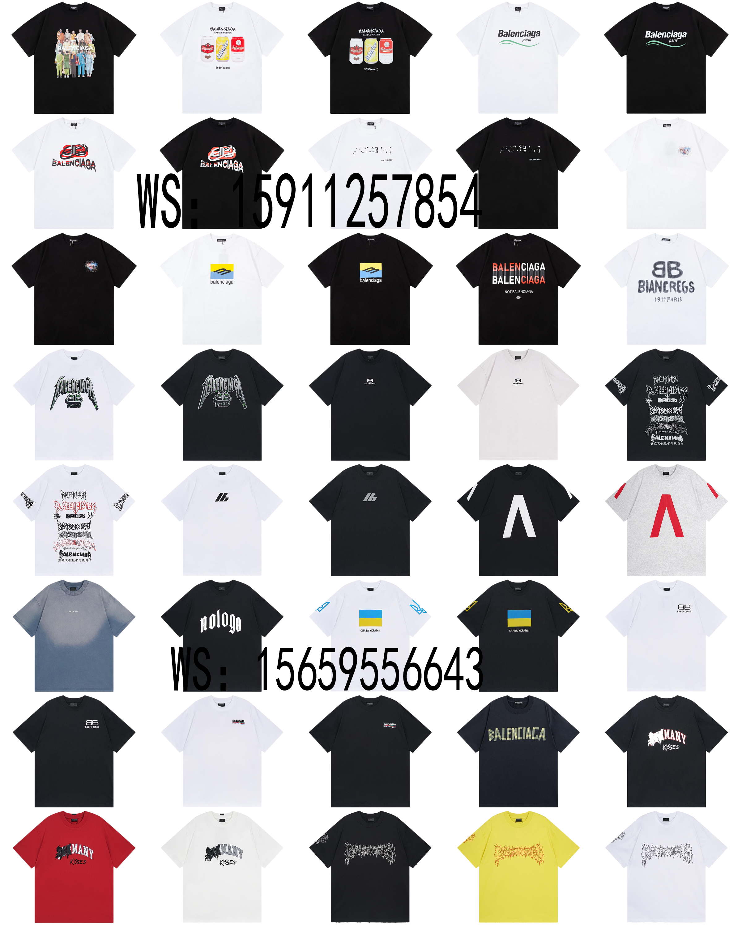 Balenciaga T-Shirts（228）