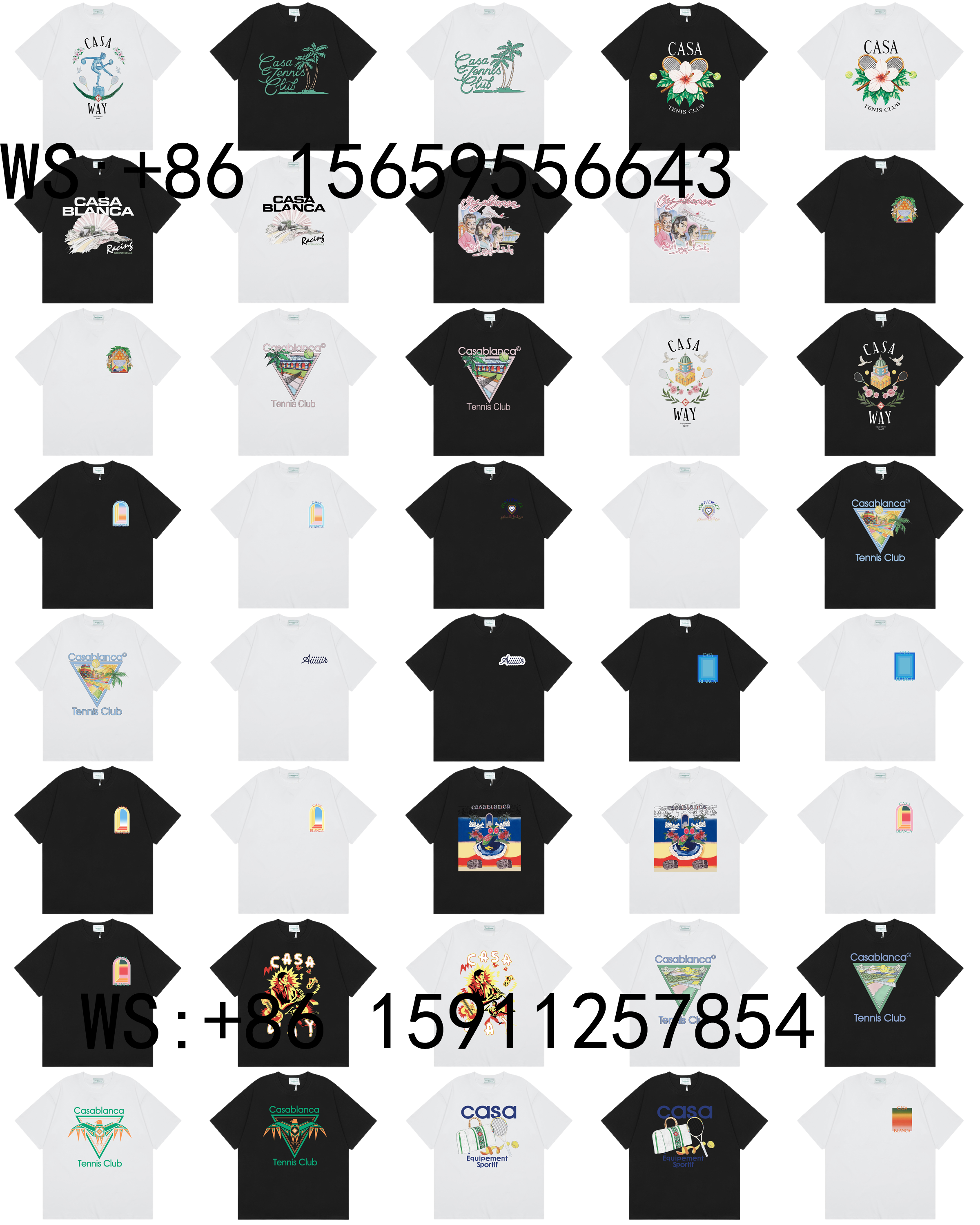 Casablanca T-Shirts(321)