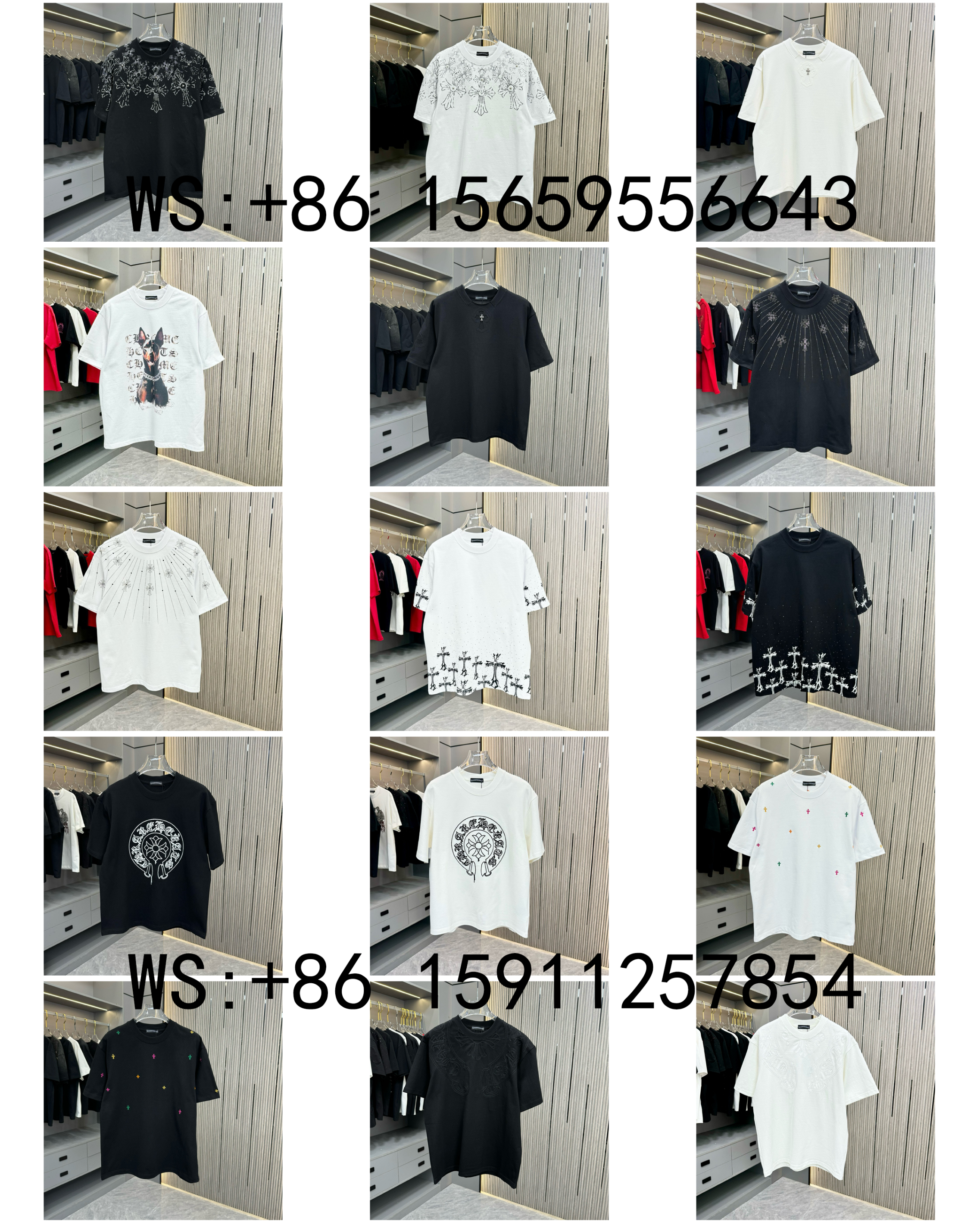 Chrome Hearts T-Shirts(366)
