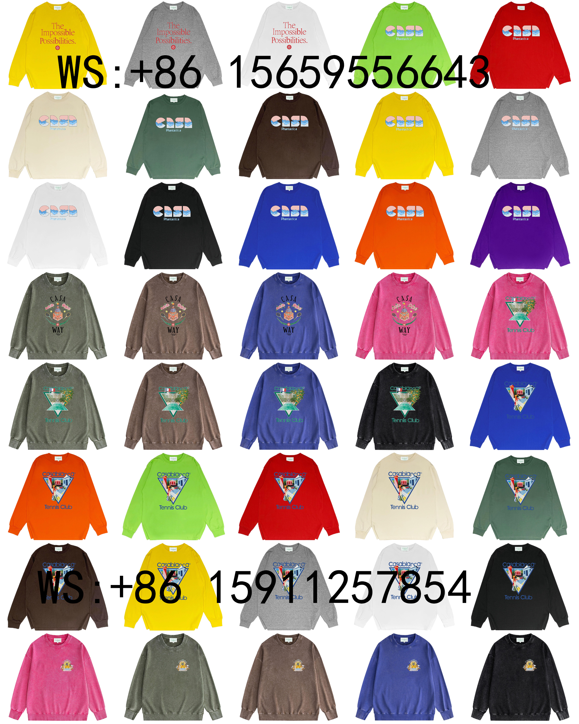 Casablanca Hoodies（89）