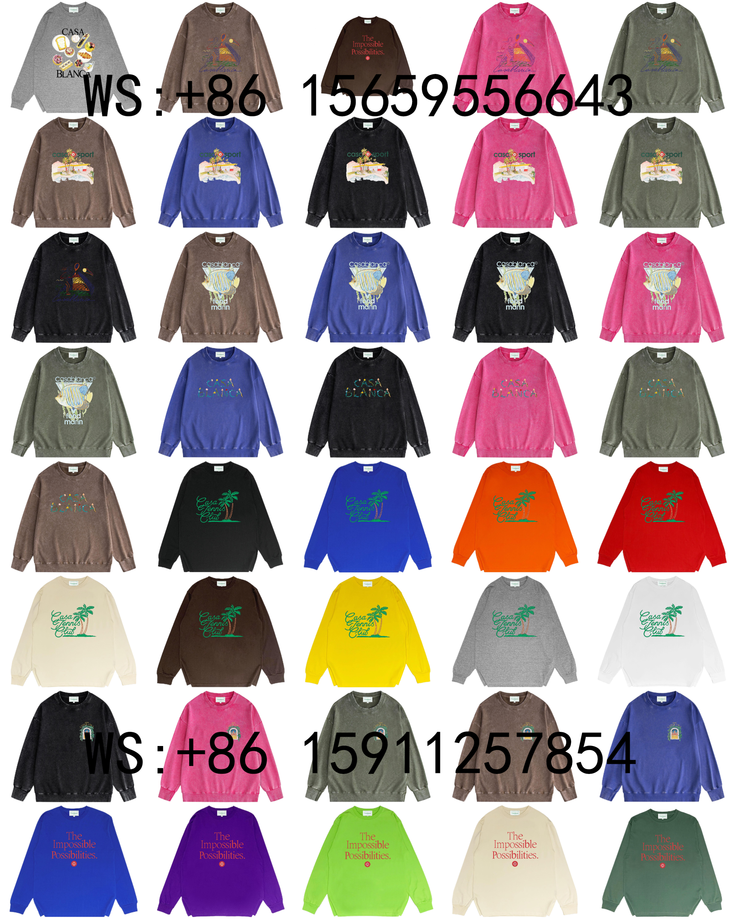 Casablanca Hoodies（88）