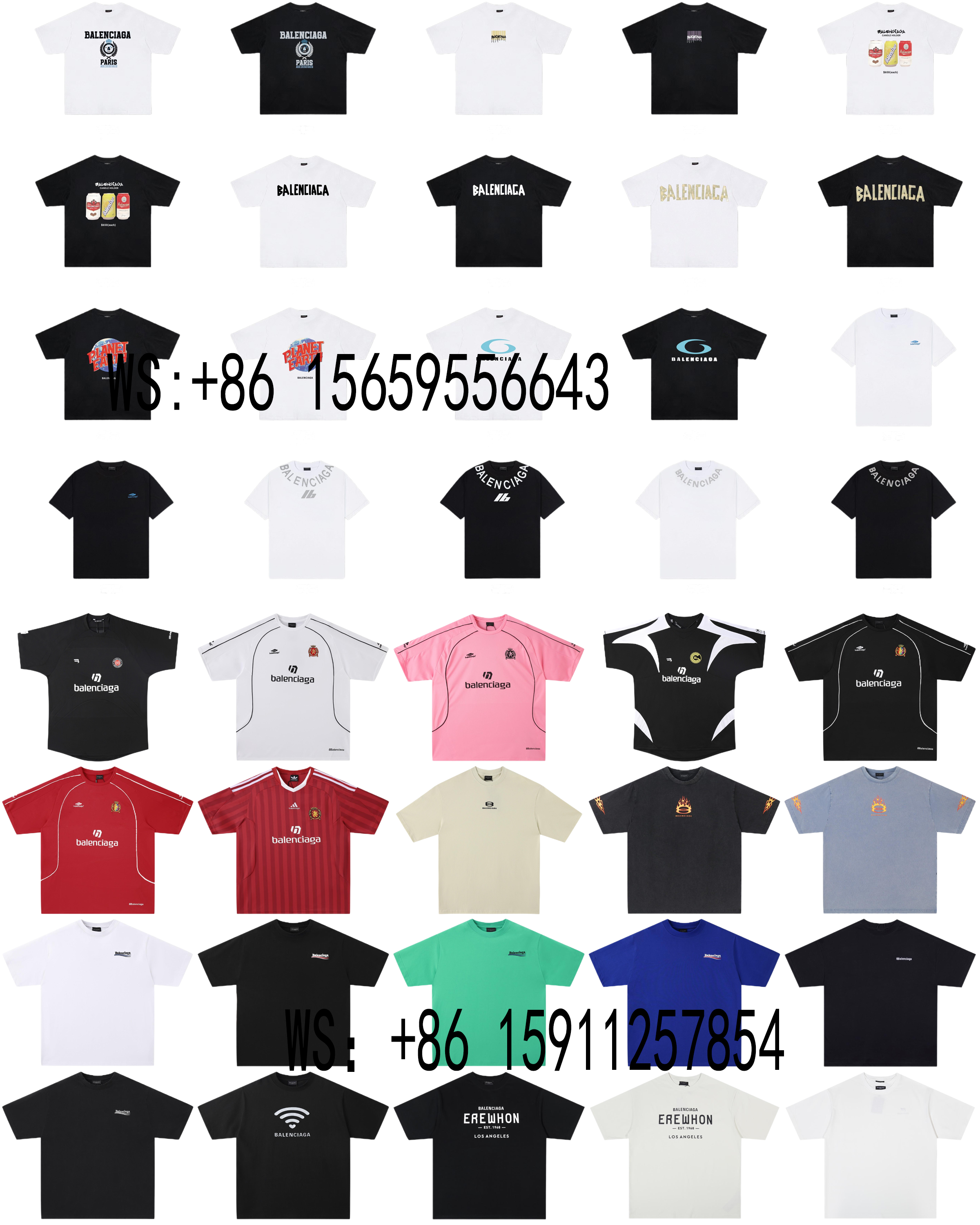 Balenciaga T-Shirts（191）