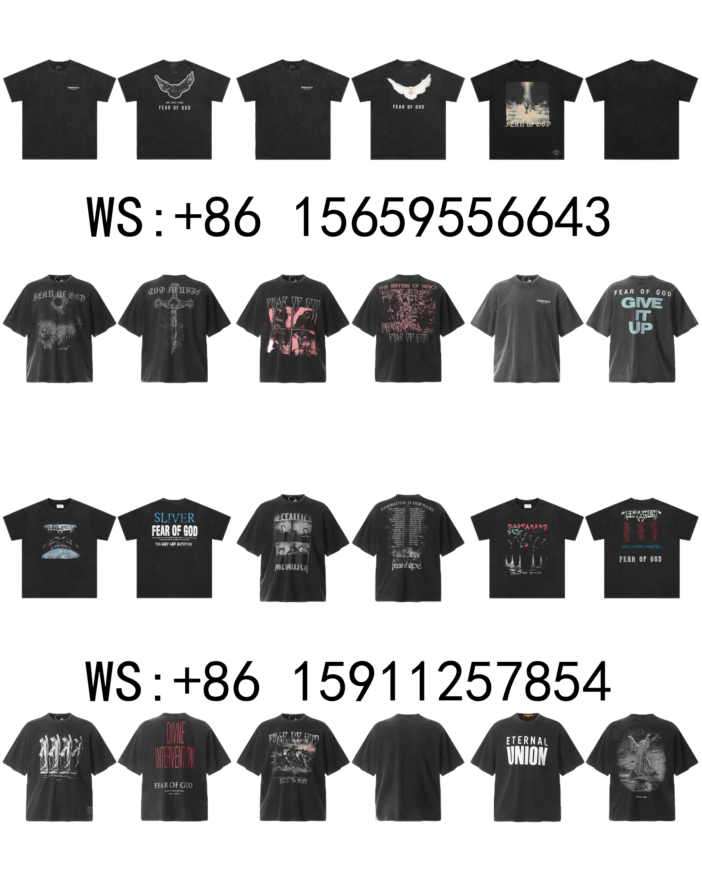 Fear of God T-Shirts（431）