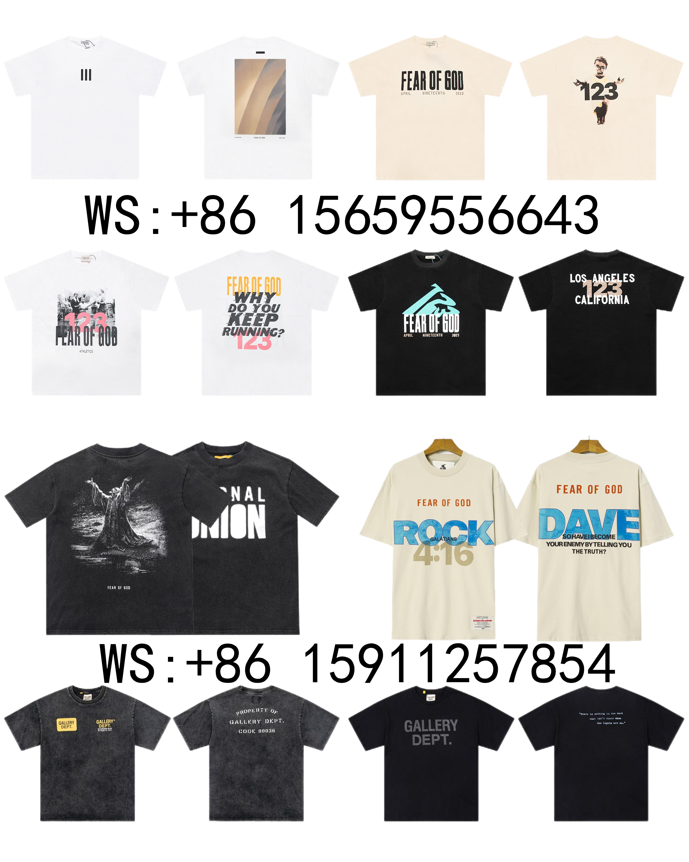 Fear of God T-Shirts（433）