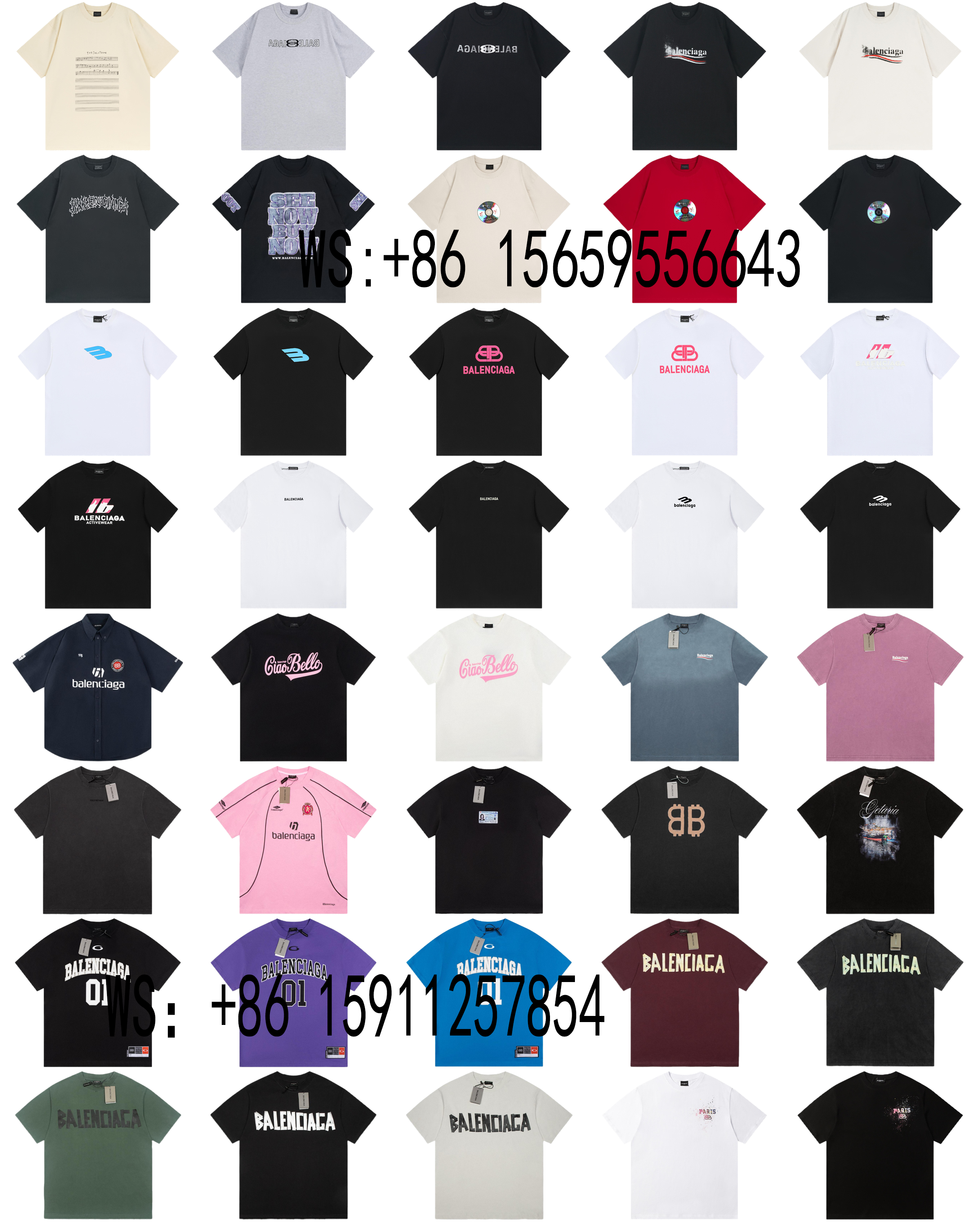 Balenciaga T-Shirts(170)