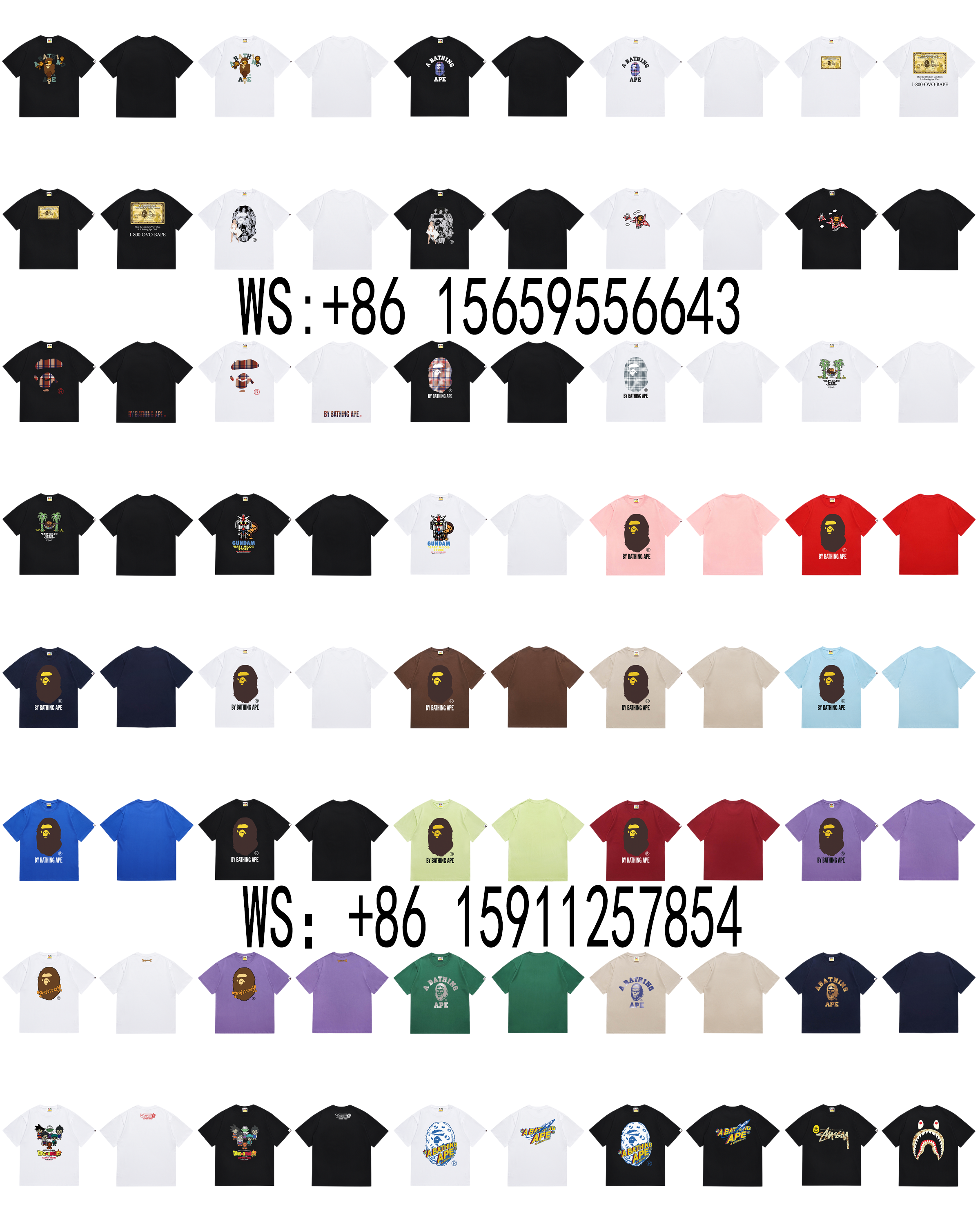 A BATHING APE T-Shirts(139)