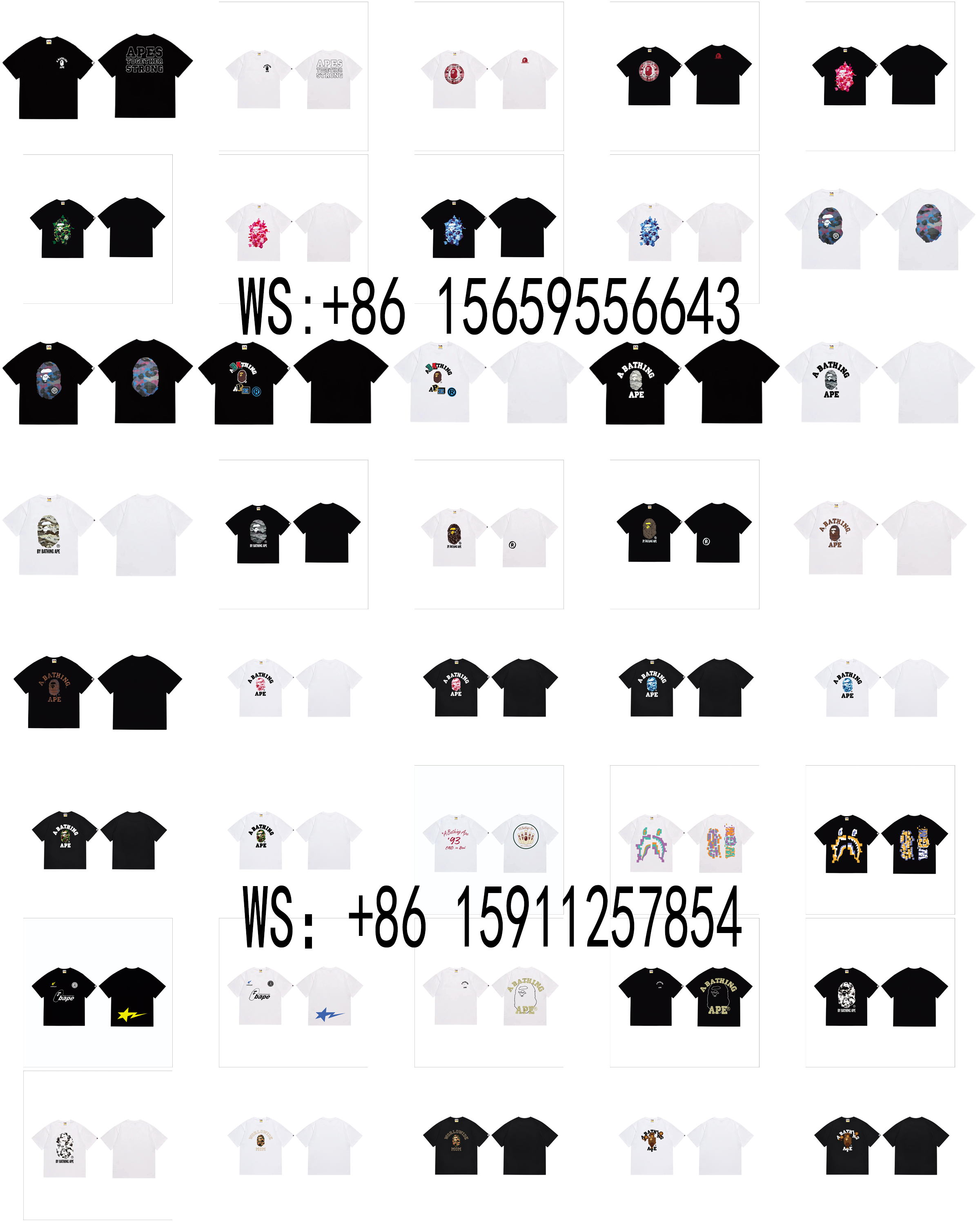 A BATHING APE T-Shirts(138)