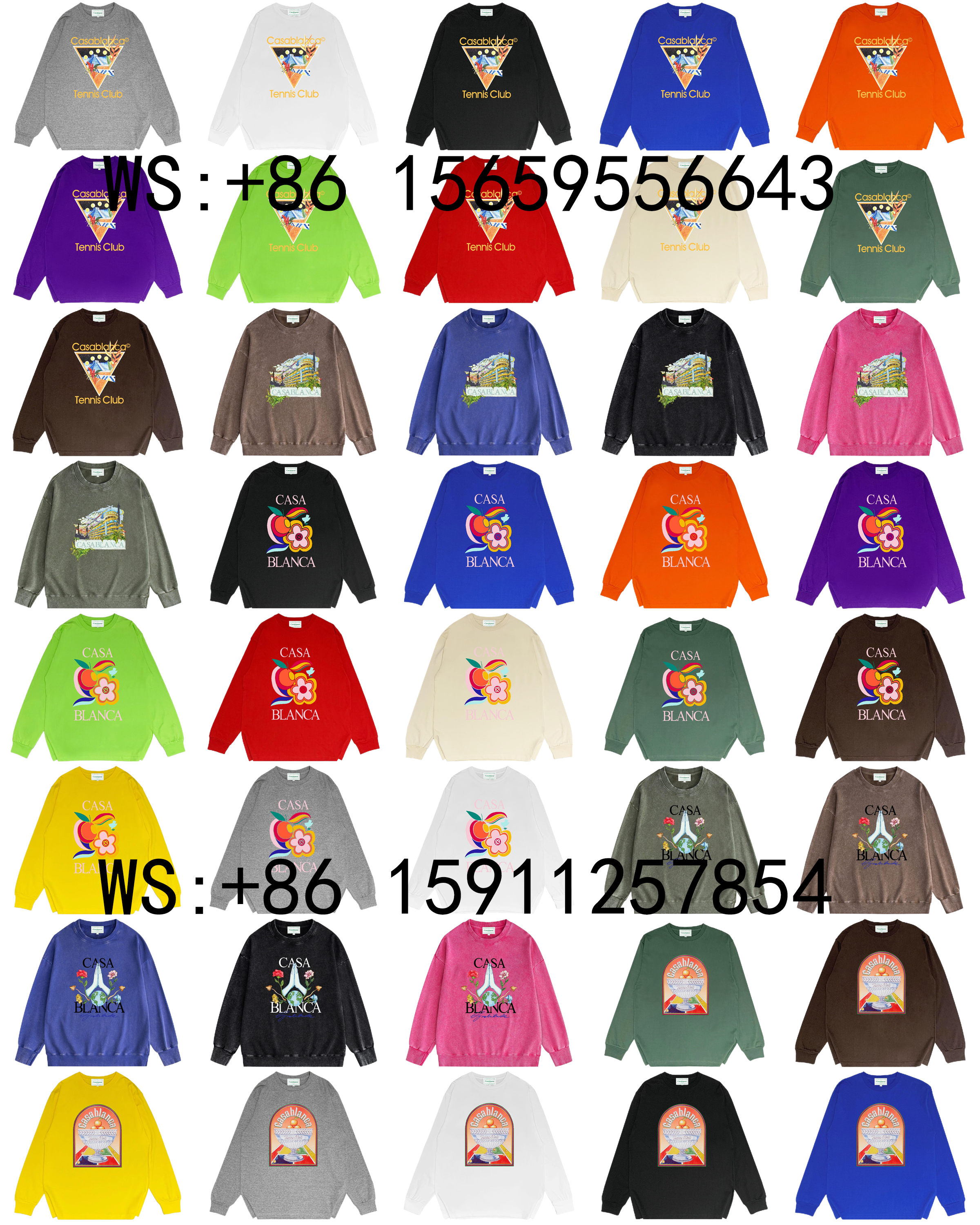 Casablanca Hoodies（90）