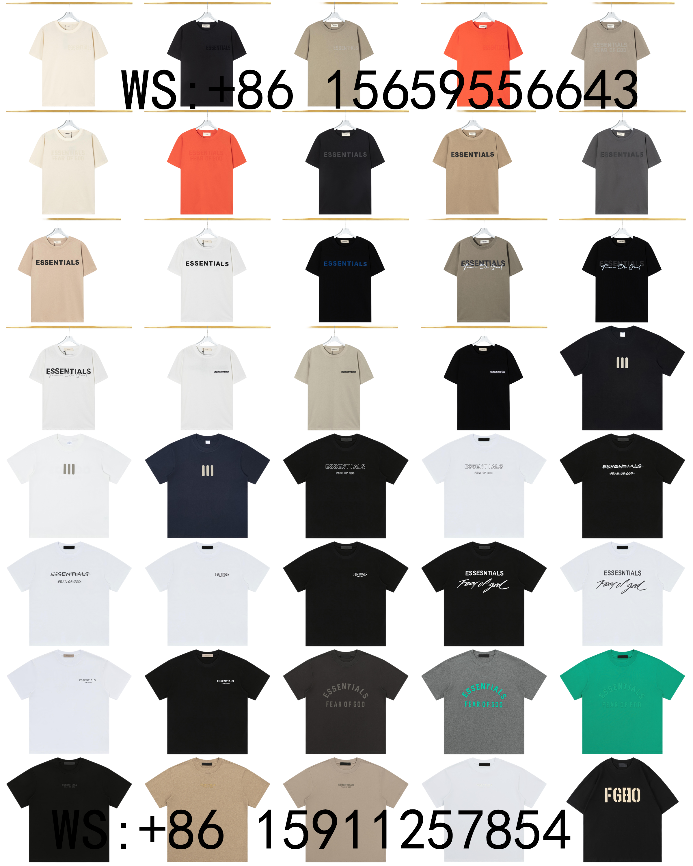 Fear of God T-Shirts（421）