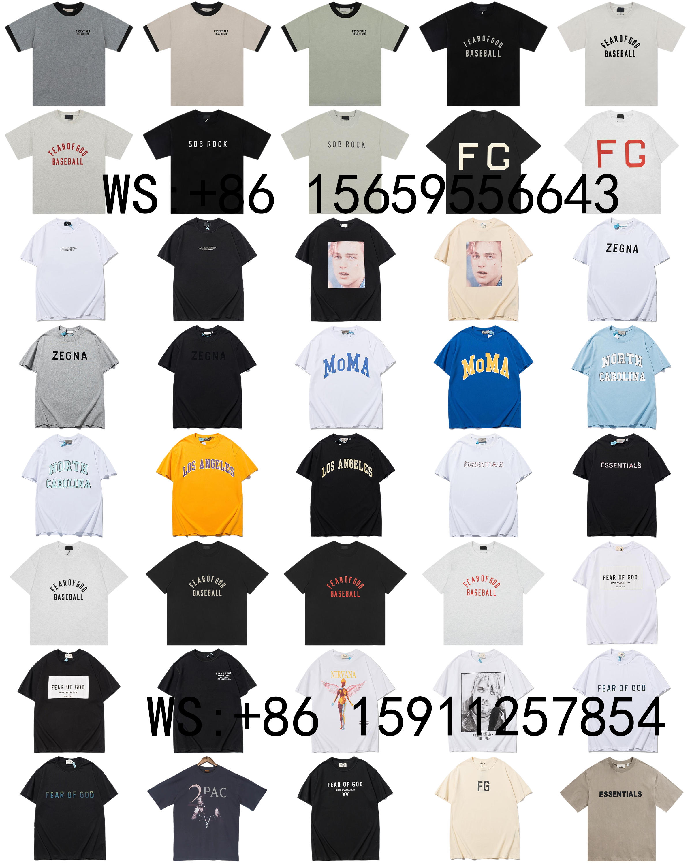 Fear of God T-Shirts（434）