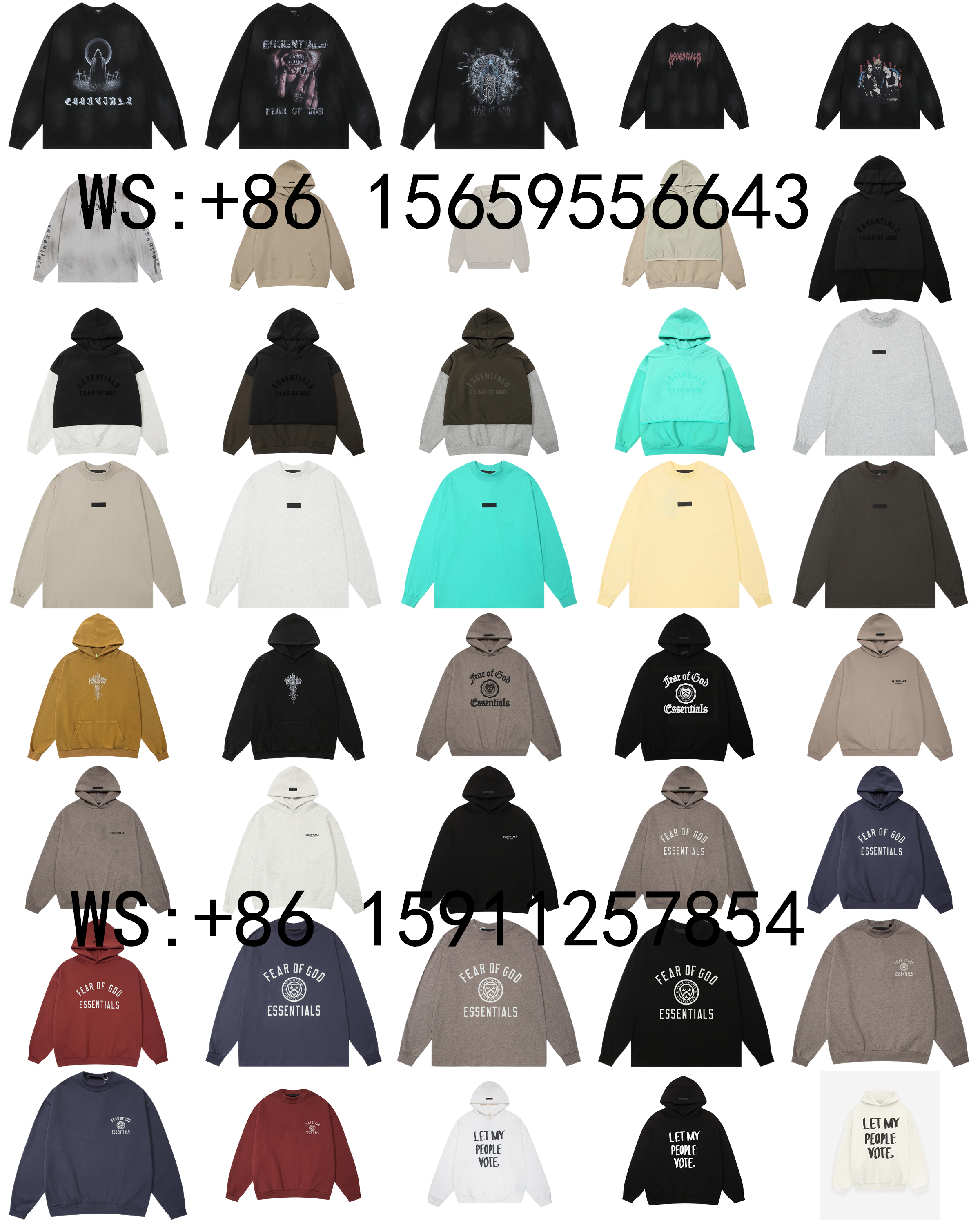 Fear of God  Hoodies（133）