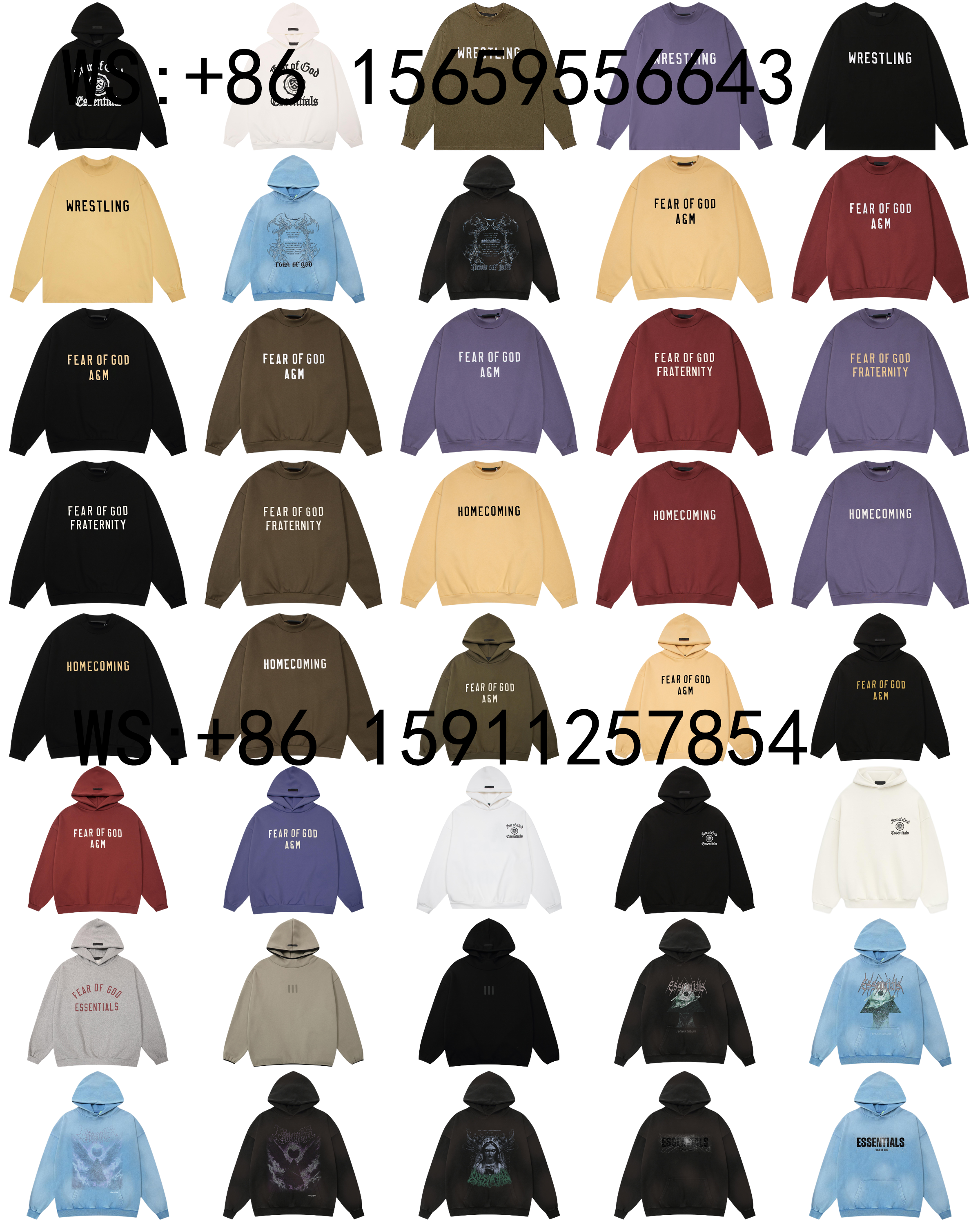 Fear of God Hoodies（134）