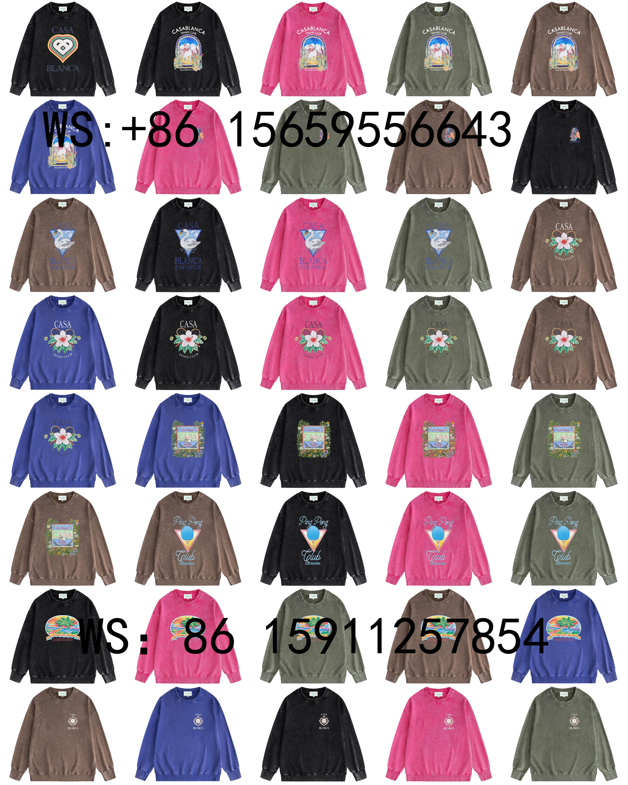 Casablanca Hoodies（66）