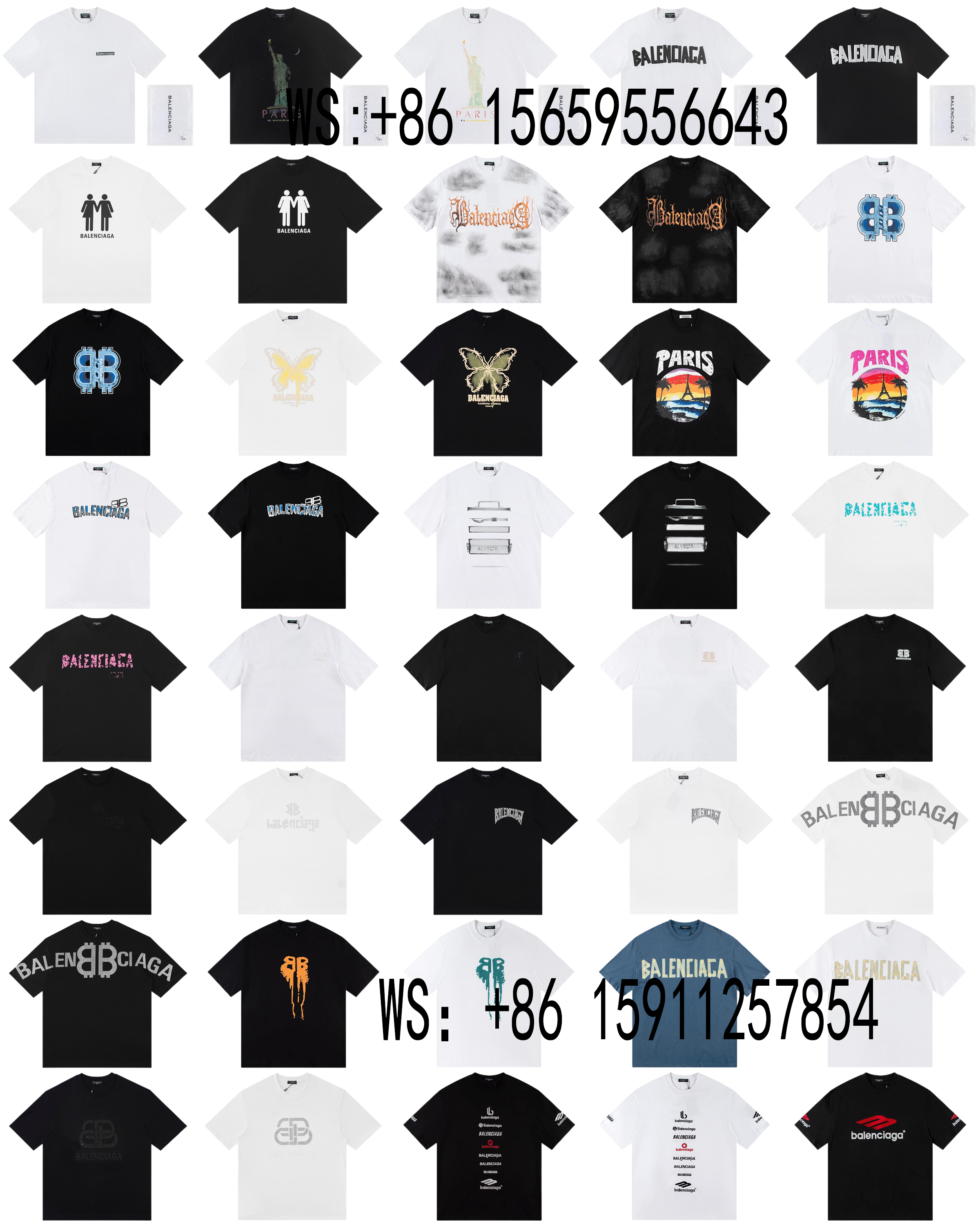 Balenciaga T-Shirts（180）