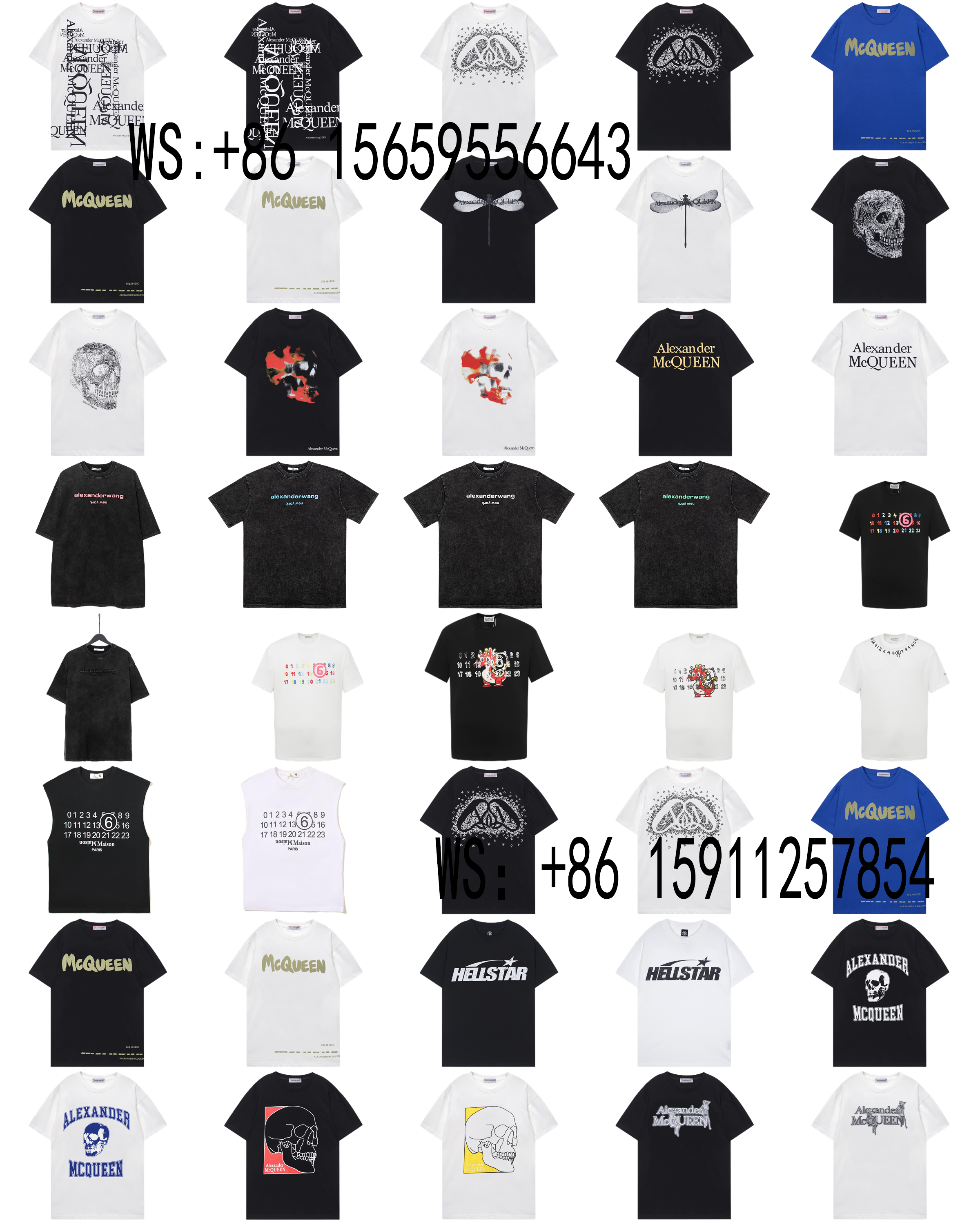 Alexander McQueen T-Shirts(121)