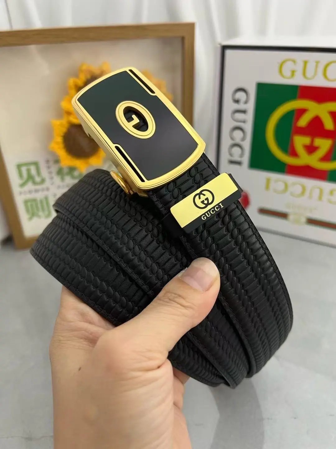  Louis Vuitton Gucci Belt