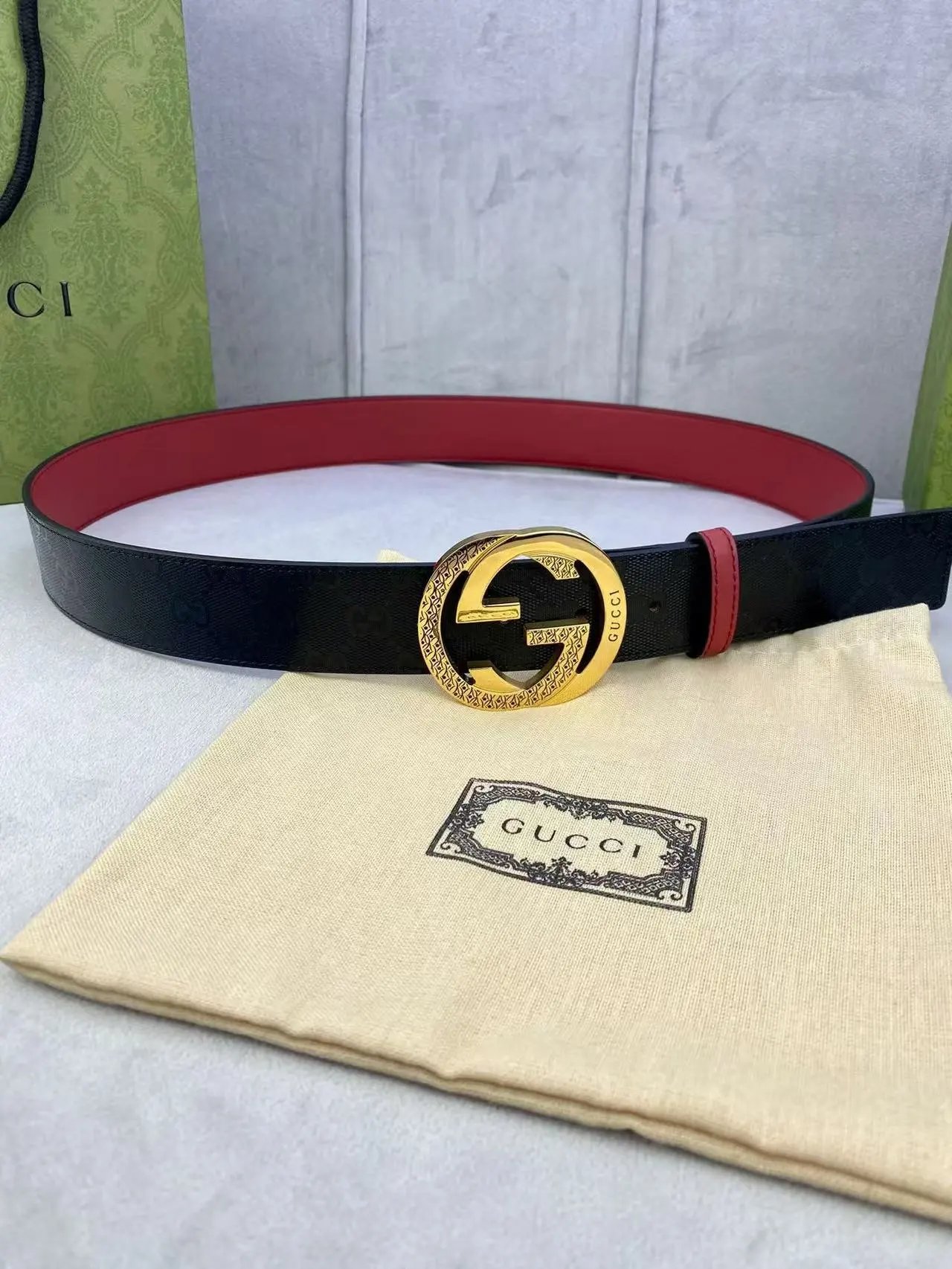  Louis Vuitton Gucci Belt