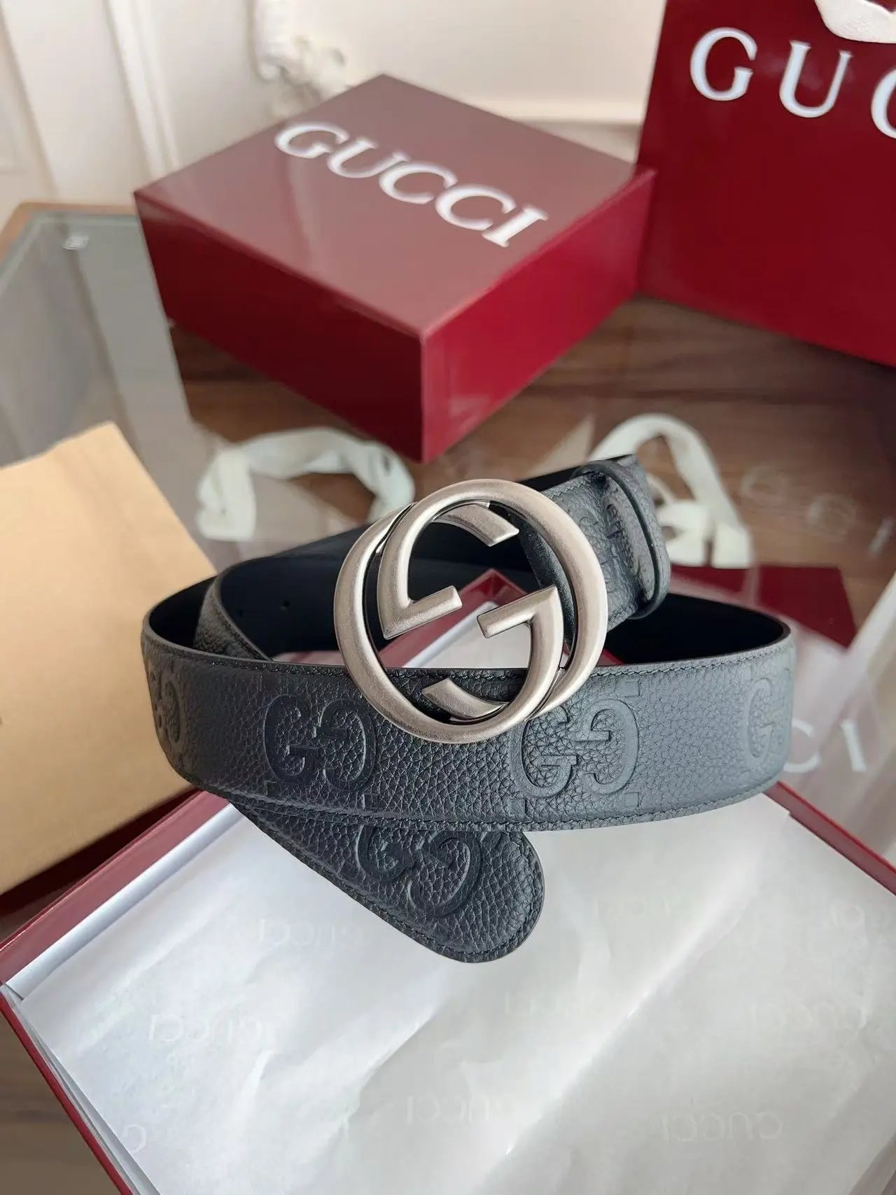 Louis Vuitton Gucci Belt