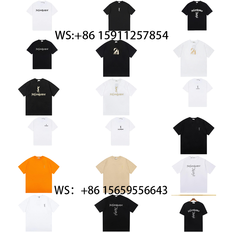 Saint Laurent T-Shirts（81）