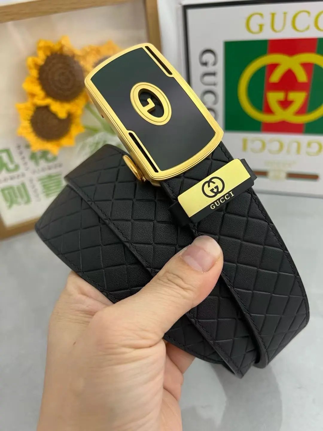  Louis Vuitton Gucci Belt