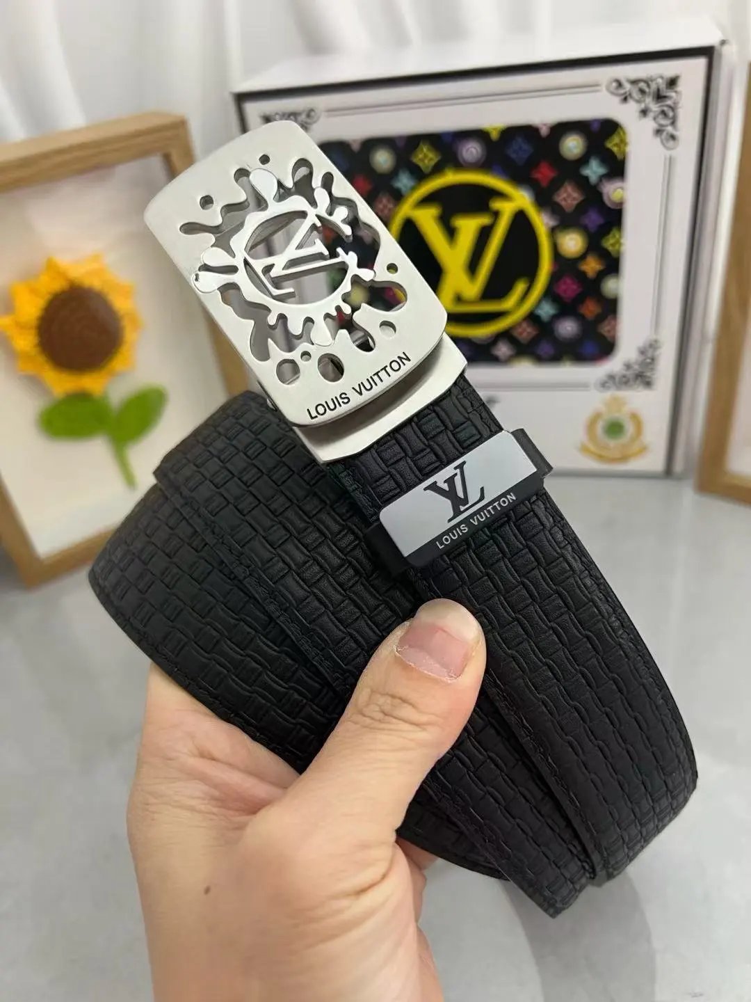 Louis Vuitton Gucci Belt