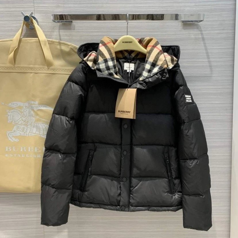 Abnehmbare Daunen jacke mit Kapuze und Ärmeln