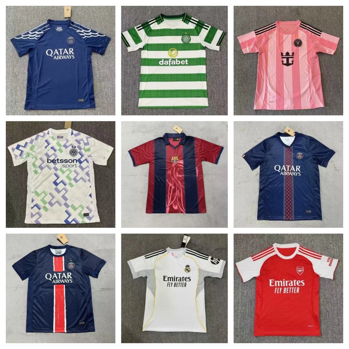 【DX1】25-26 Season Club Soccer Jersey Football Kit 1 (Player Version)