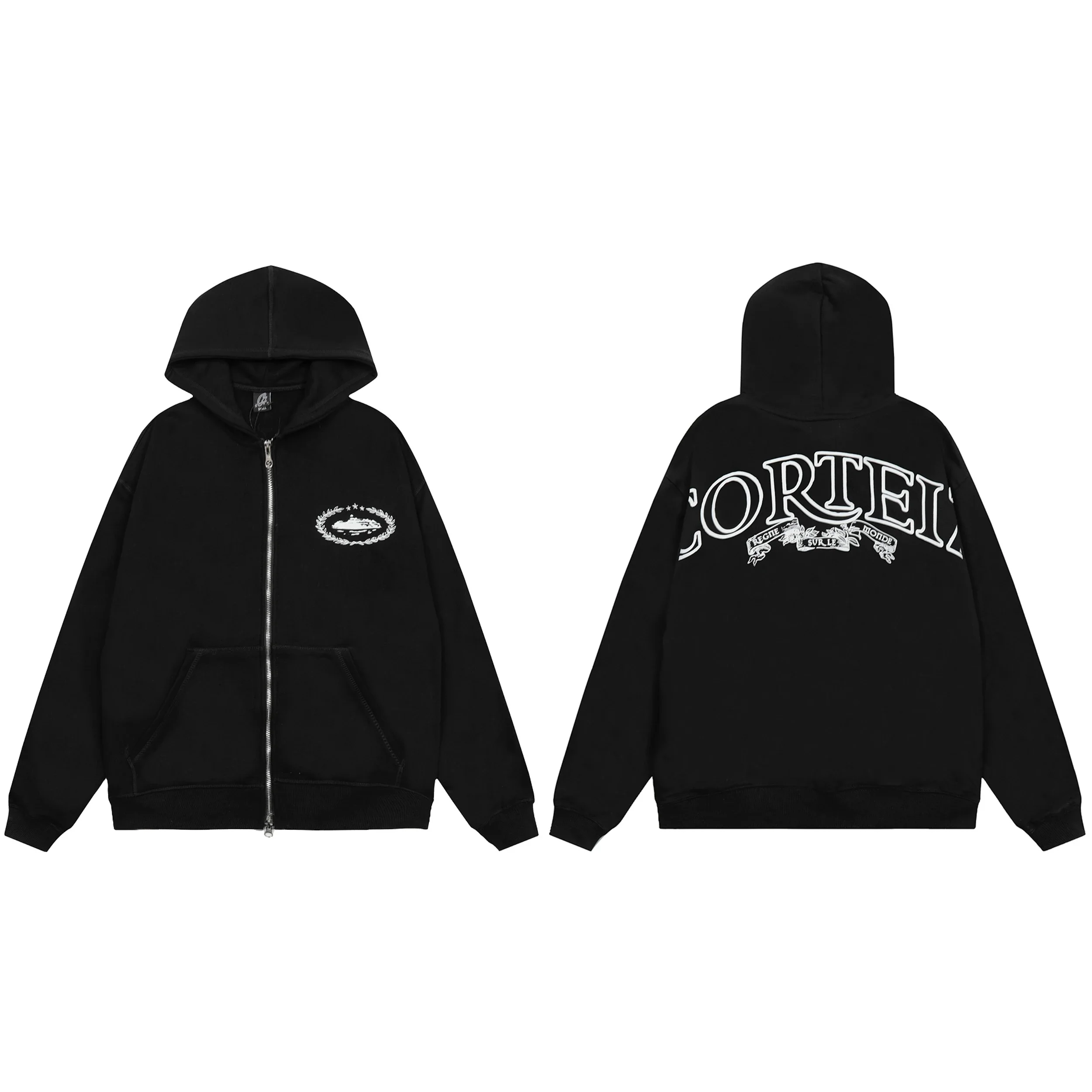 Corteiz Sudadera con Cremallera