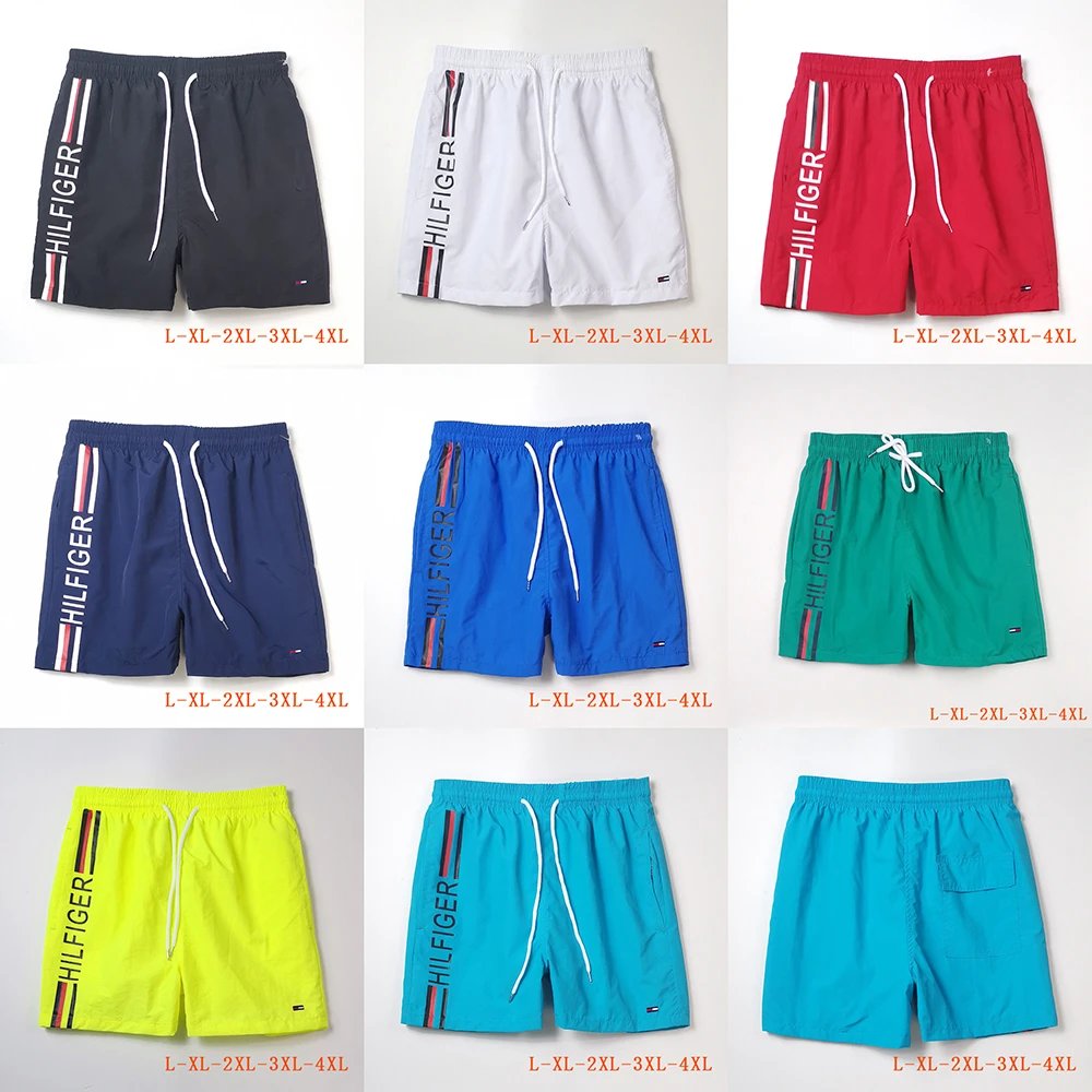 Design Neon Yellow Drawstring Swim Shorts - 7