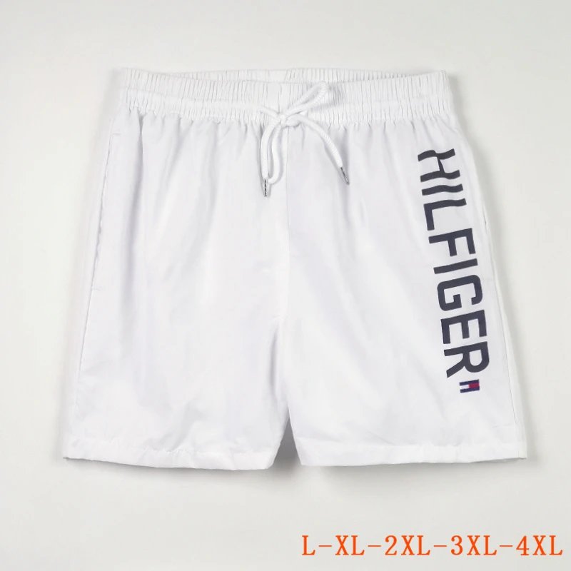 Tommy Hilfiger Hilfiger Wordmark Swim Shorts White
