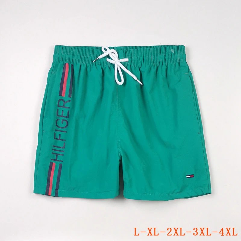 Tommy Hilfiger Hilfiger Side Logo Swim Shorts Green