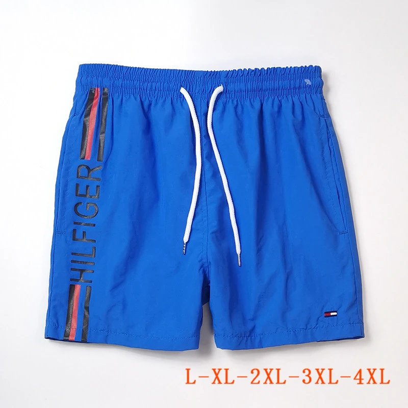 Tommy Hilfiger Hilfiger Side Logo Swim Shorts Royal Blue