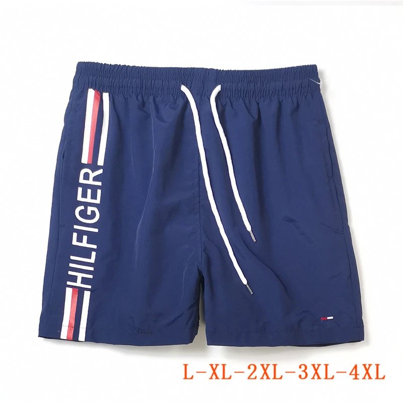 Tommy Hilfiger Hilfiger Side Logo Swim Shorts Navy