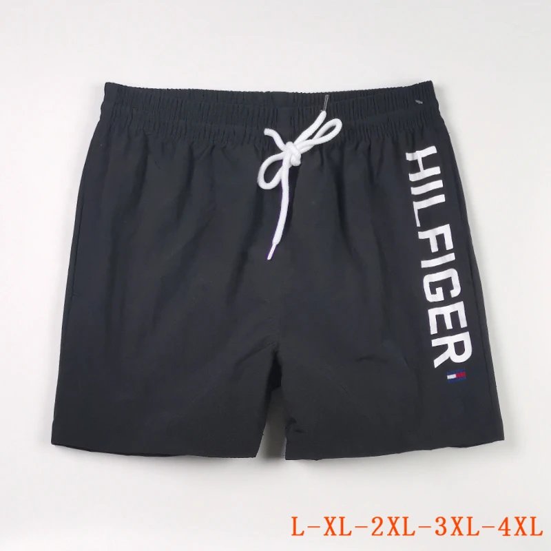 Tommy Hilfiger Hilfiger Wordmark Swim Shorts Black