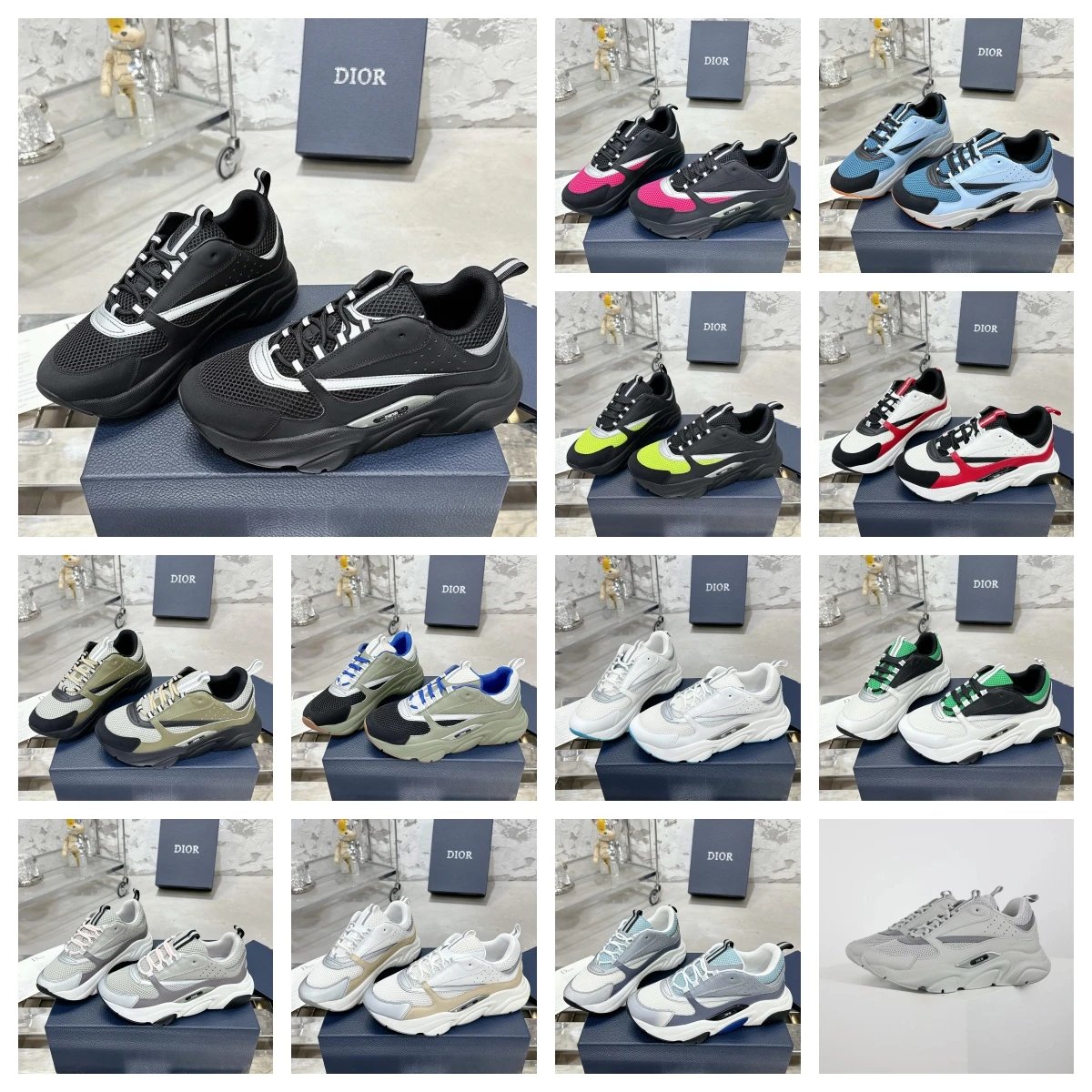 【ABC28】New Colorway Casual Leather Retro Flat Versatile Low-Top Shoes Collection 2