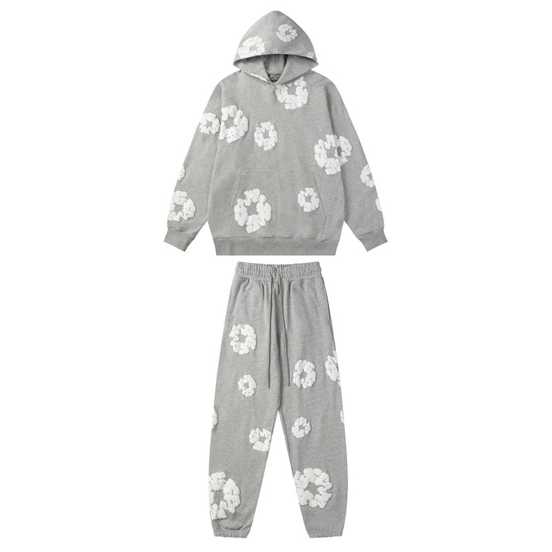 Brand + Model + Grey Floral