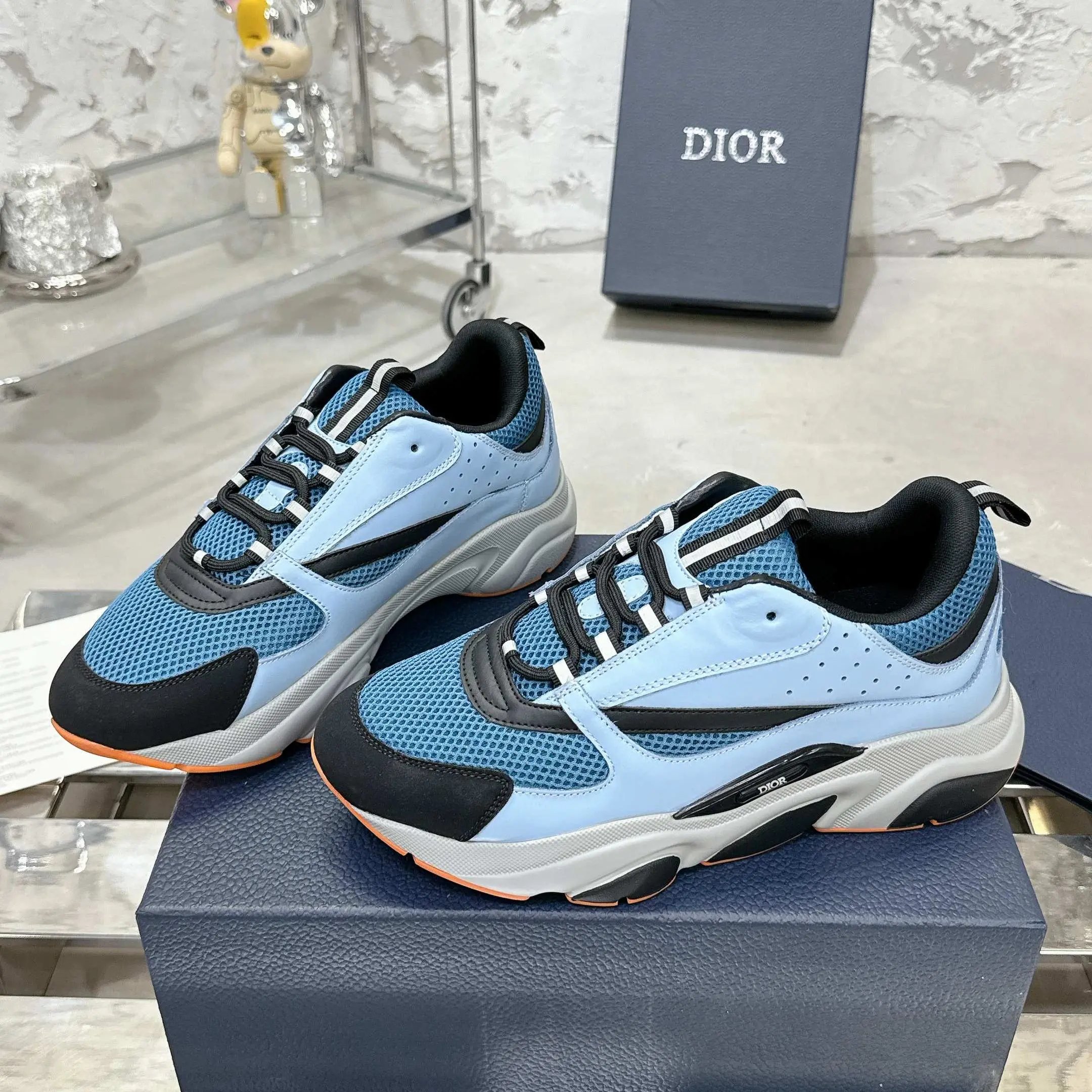 Dior B22 Sneaker Blue Black White